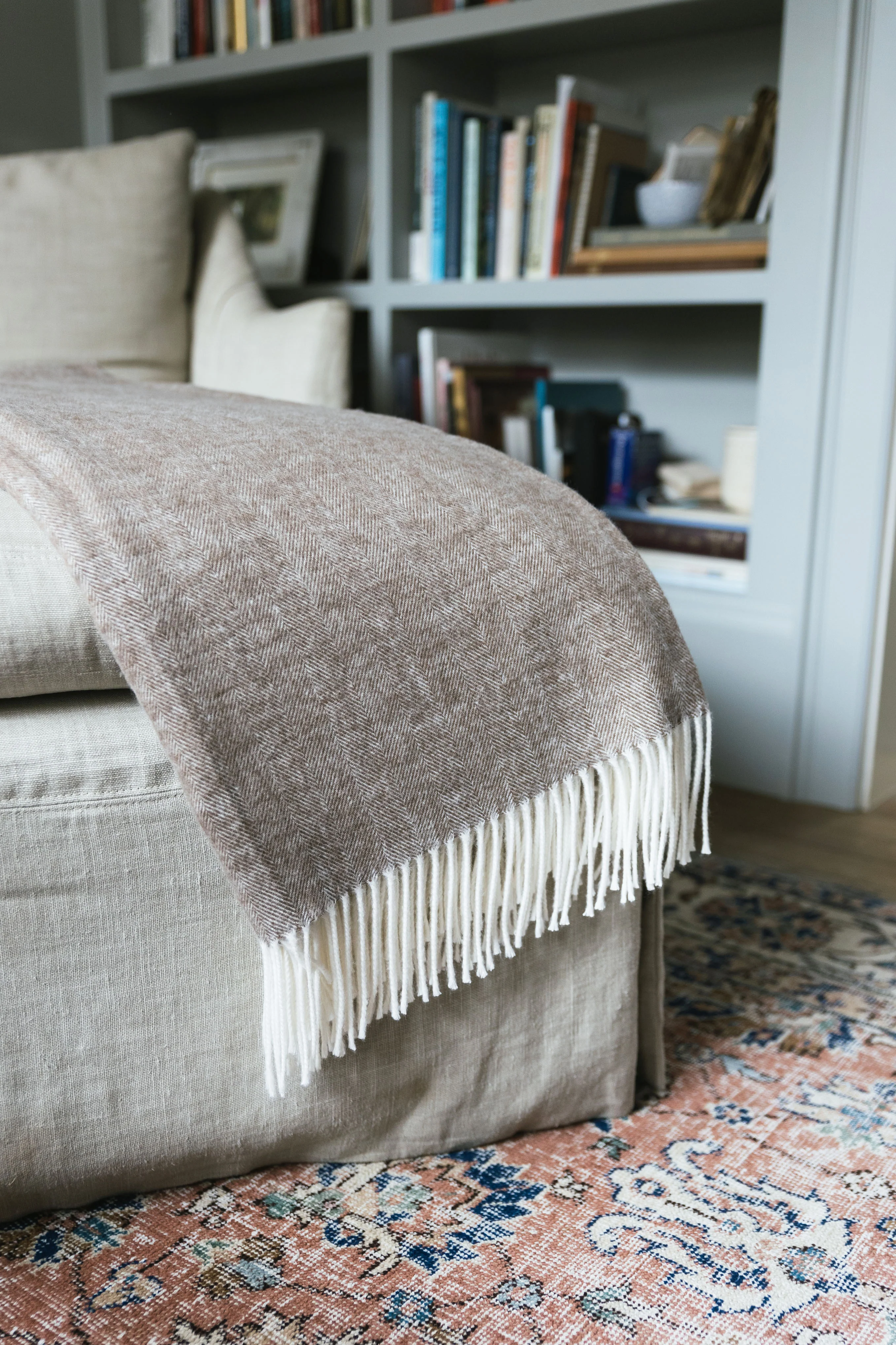 Bamboo Herringbone Tassel Throw - Wholesale - Image 17