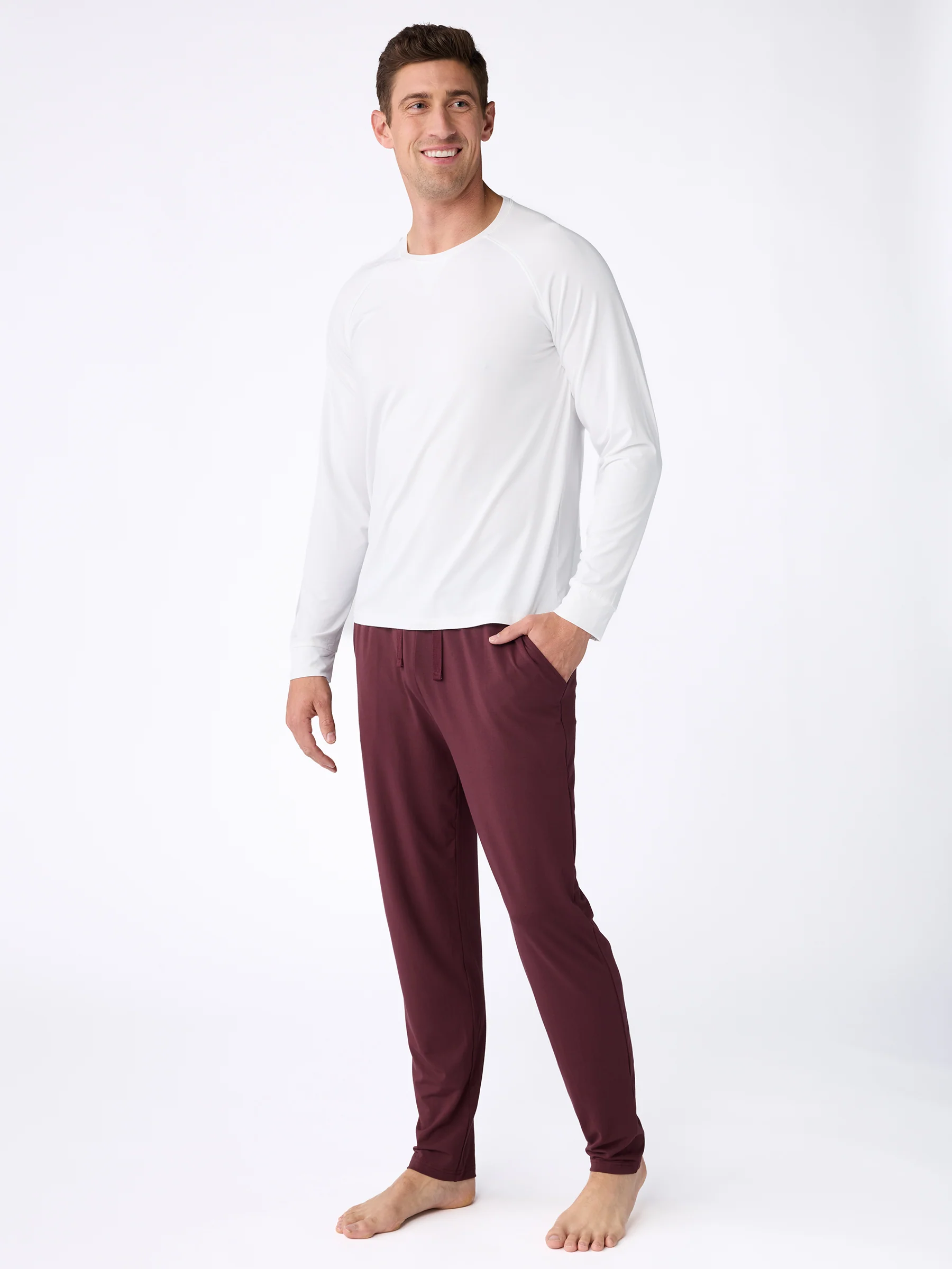 Men's Bamboo Stretch-Knit Long Sleeve - Image 32