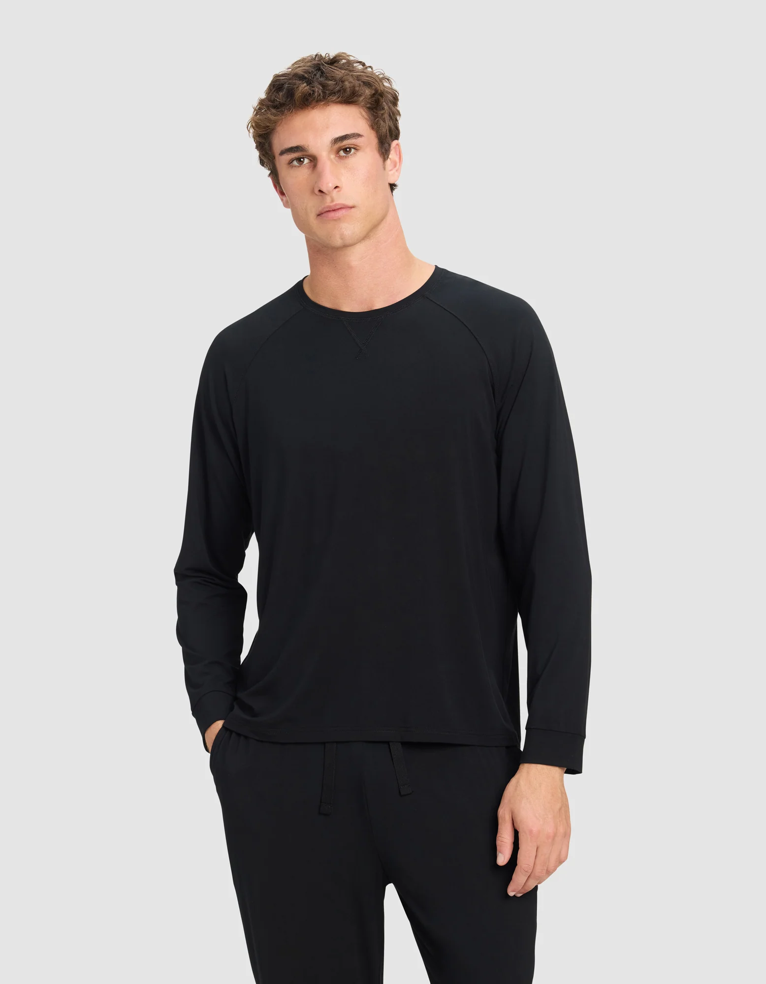 Men's Bamboo Stretch-Knit Long Sleeve - Image 5