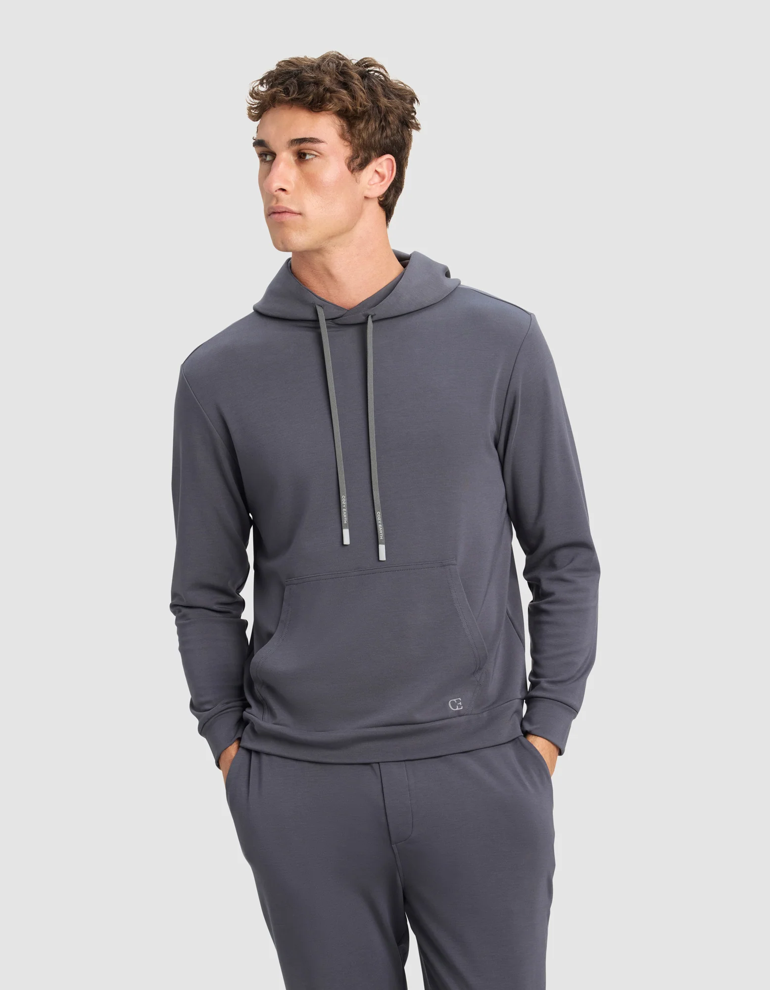 Men's Brushed Bamboo Hoodie & Jogger Set - Image 37