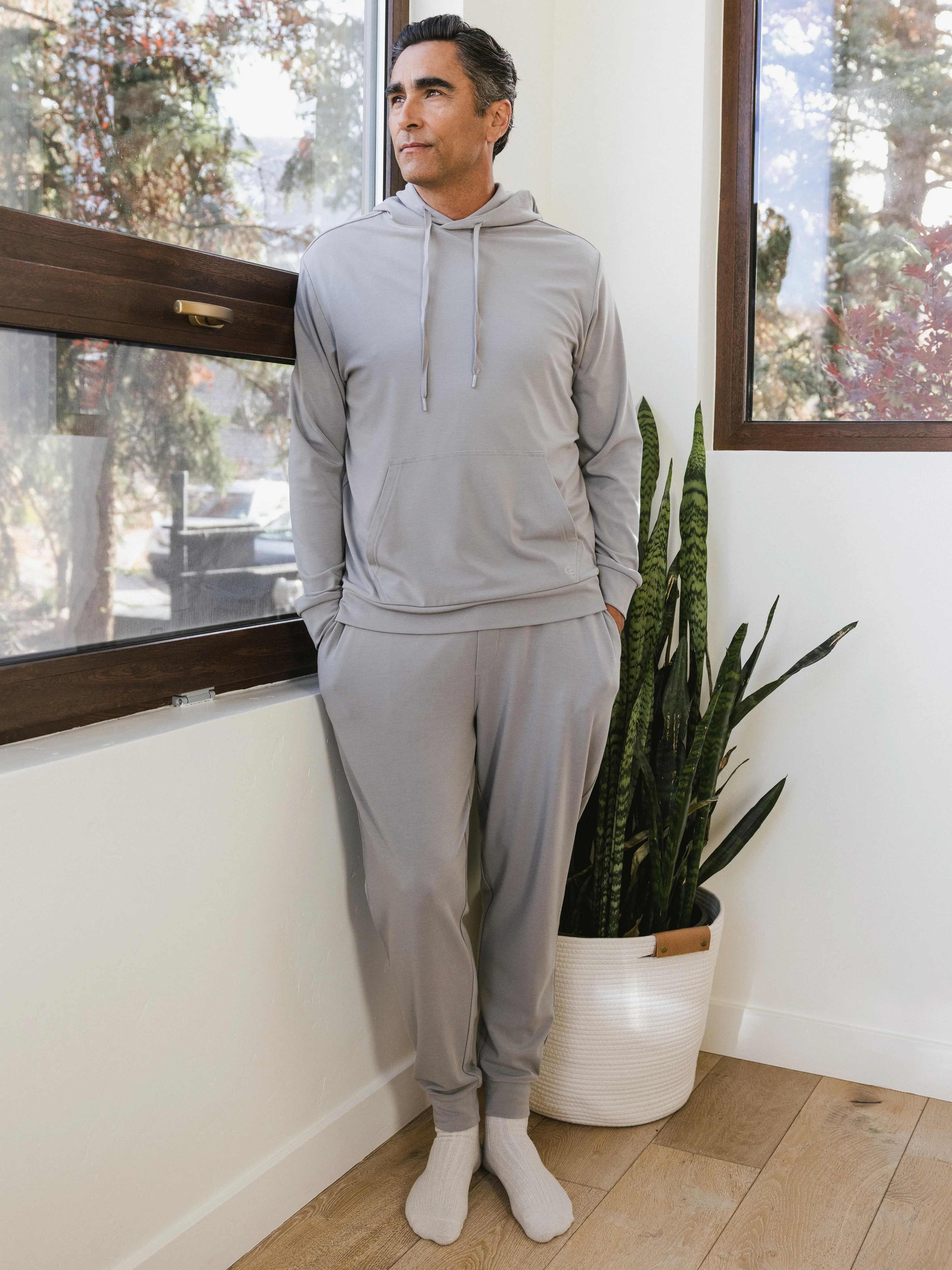 Men's Brushed Bamboo Hoodie & Jogger Set - Image 24