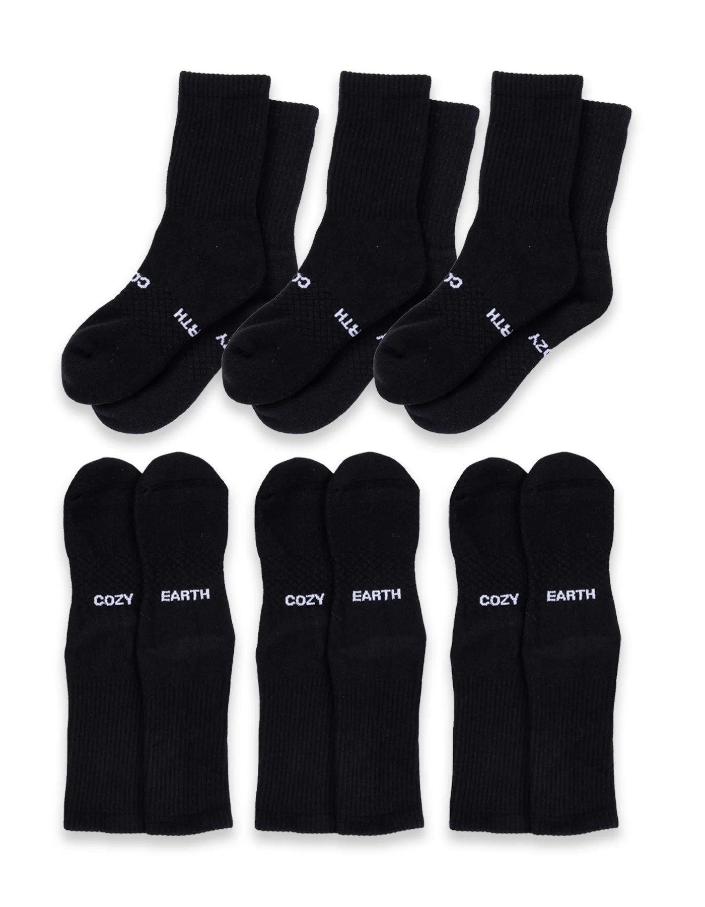 Women's Essential Calf Sock 6-Pack - Image 11