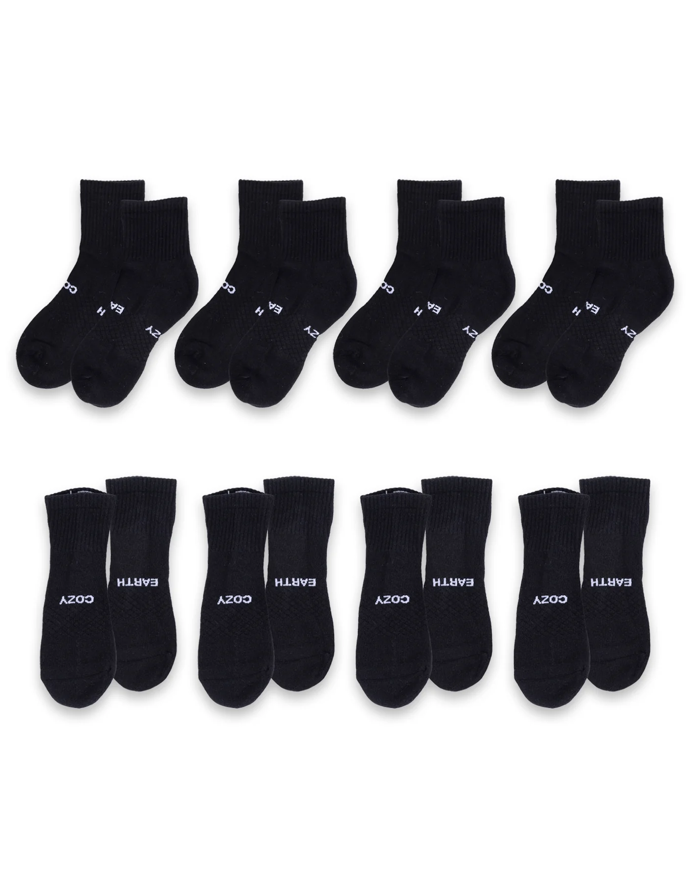 Women's Essential Quarter Sock 8-Pack - Image 10
