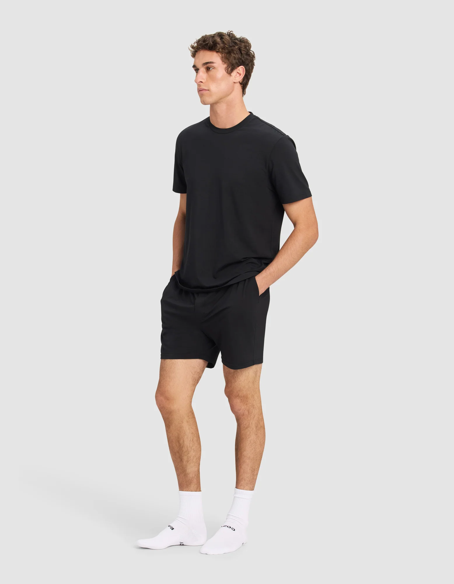 Men's First Layer Pajama Short Sleeve Tee & Short Set - Image 2