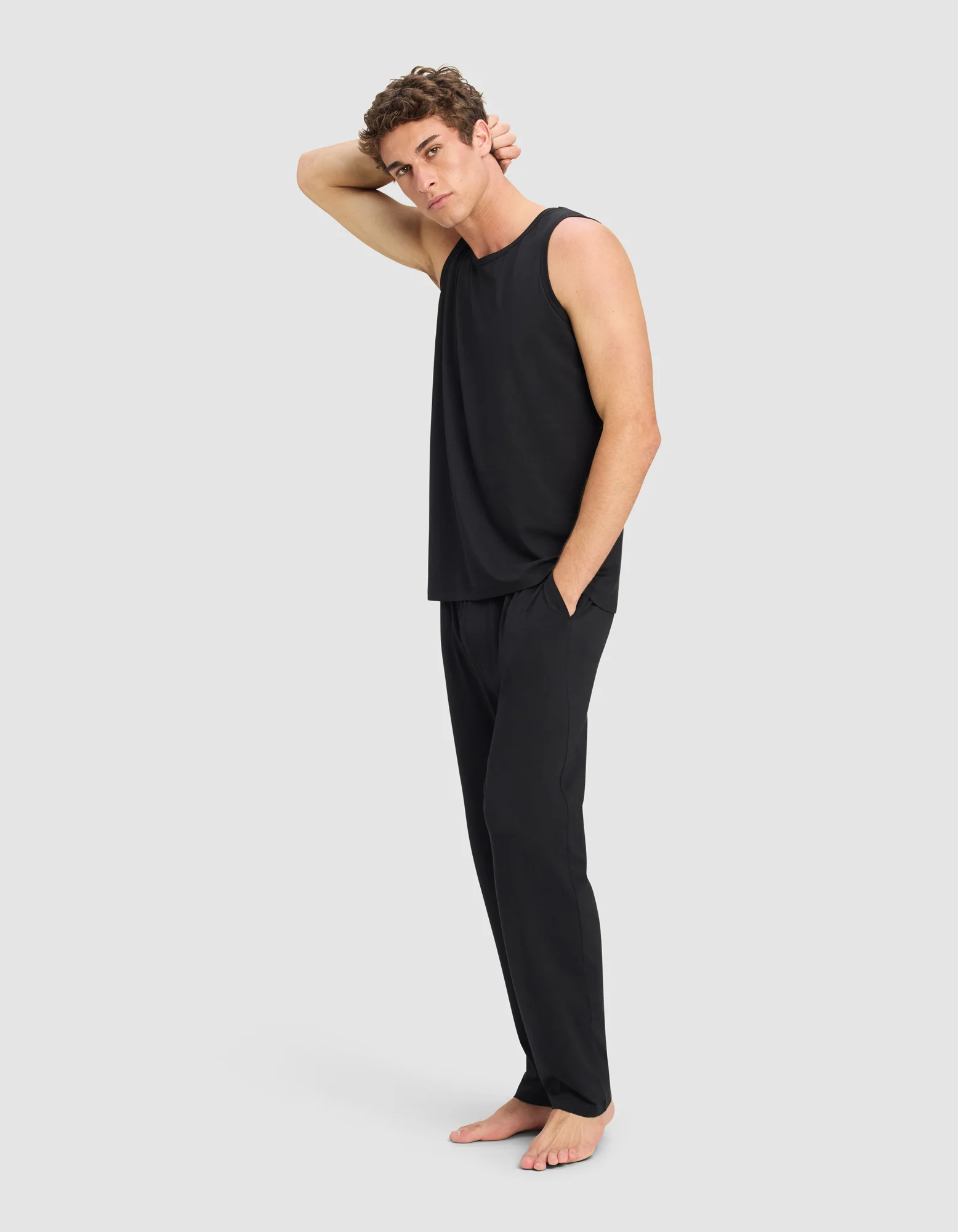 Men's First Layer Pajama Tank & Pant Set - Image 3