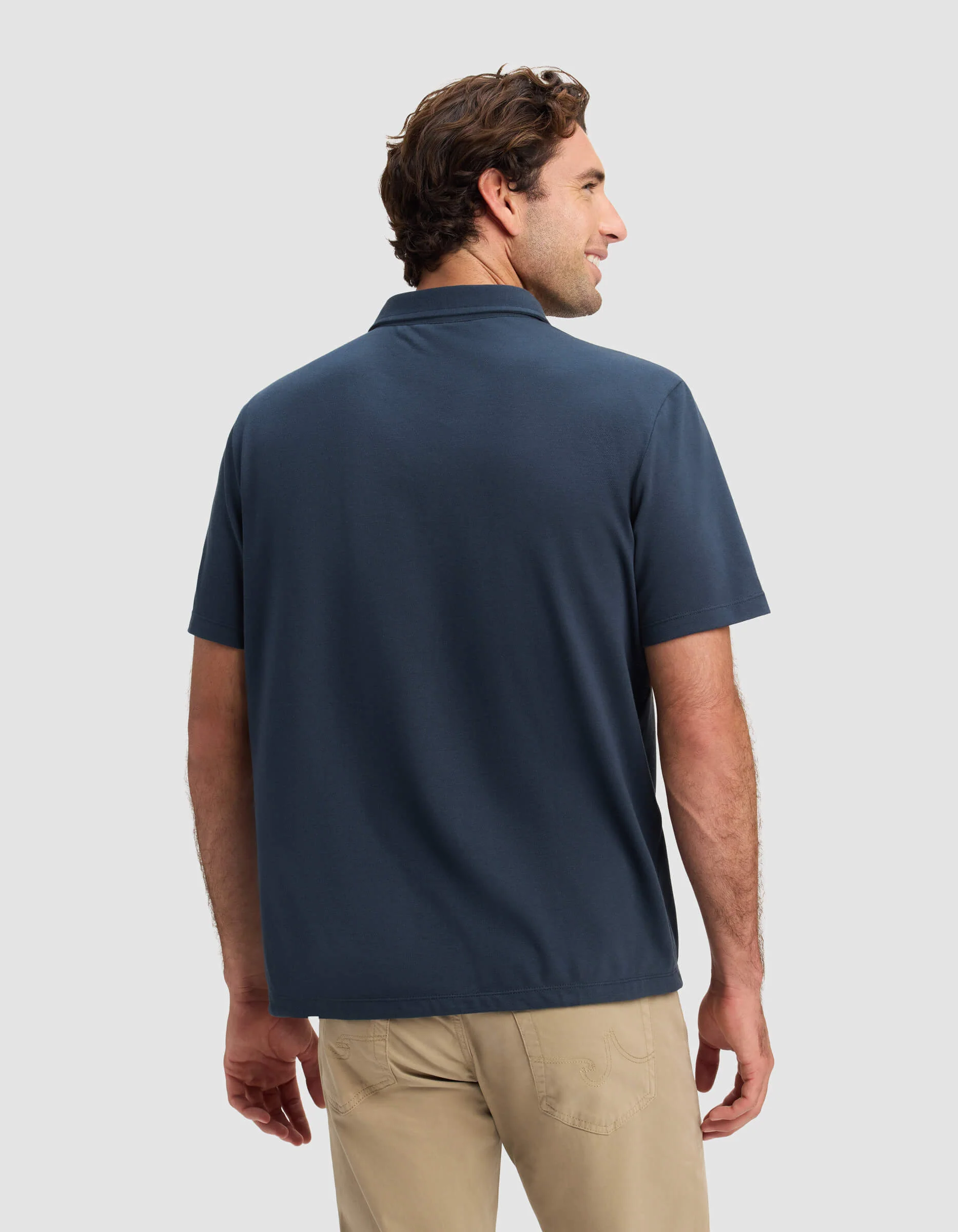 Men's Pique Polo - Image 8