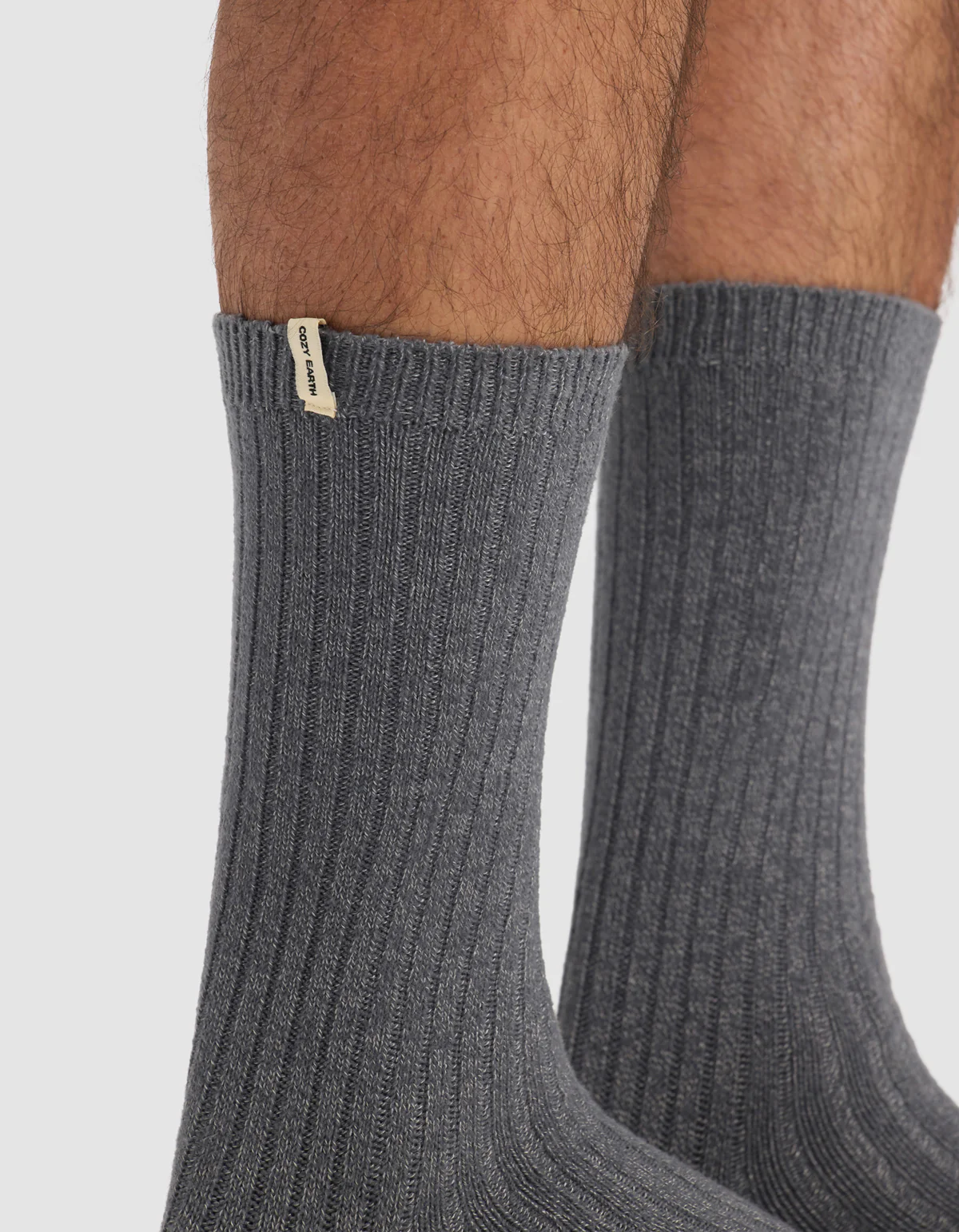 Men's Plush Lounge Calf Sock 3-Pack - Image 5