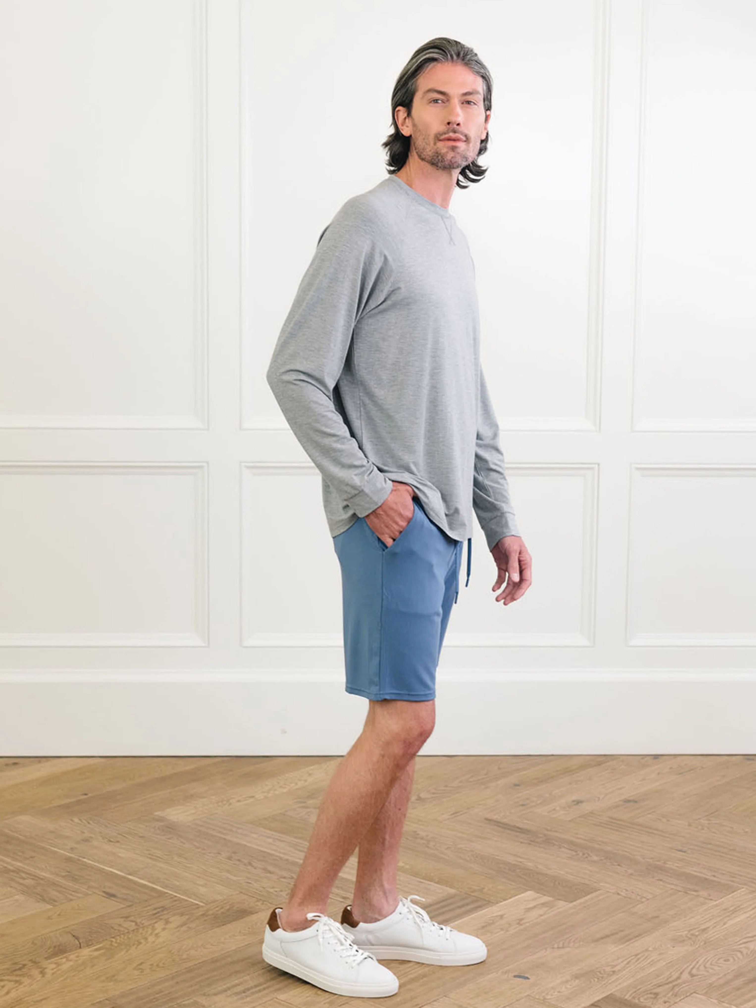 Men's Bamboo Stretch-Knit Long Sleeve - Wholesale - Image 17