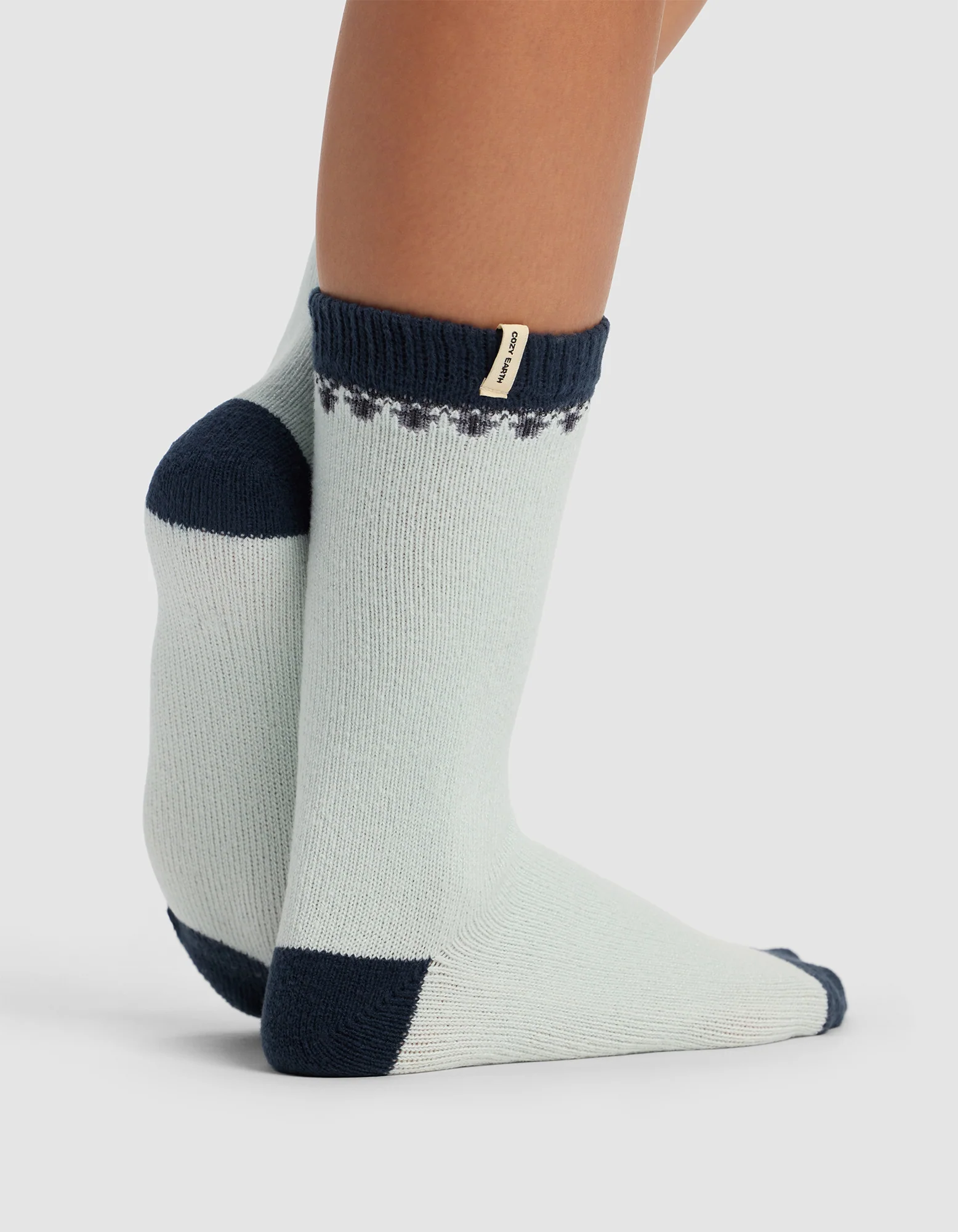 Mistletoe Plush Lounge Calf Sock - Last Chance - Image 6