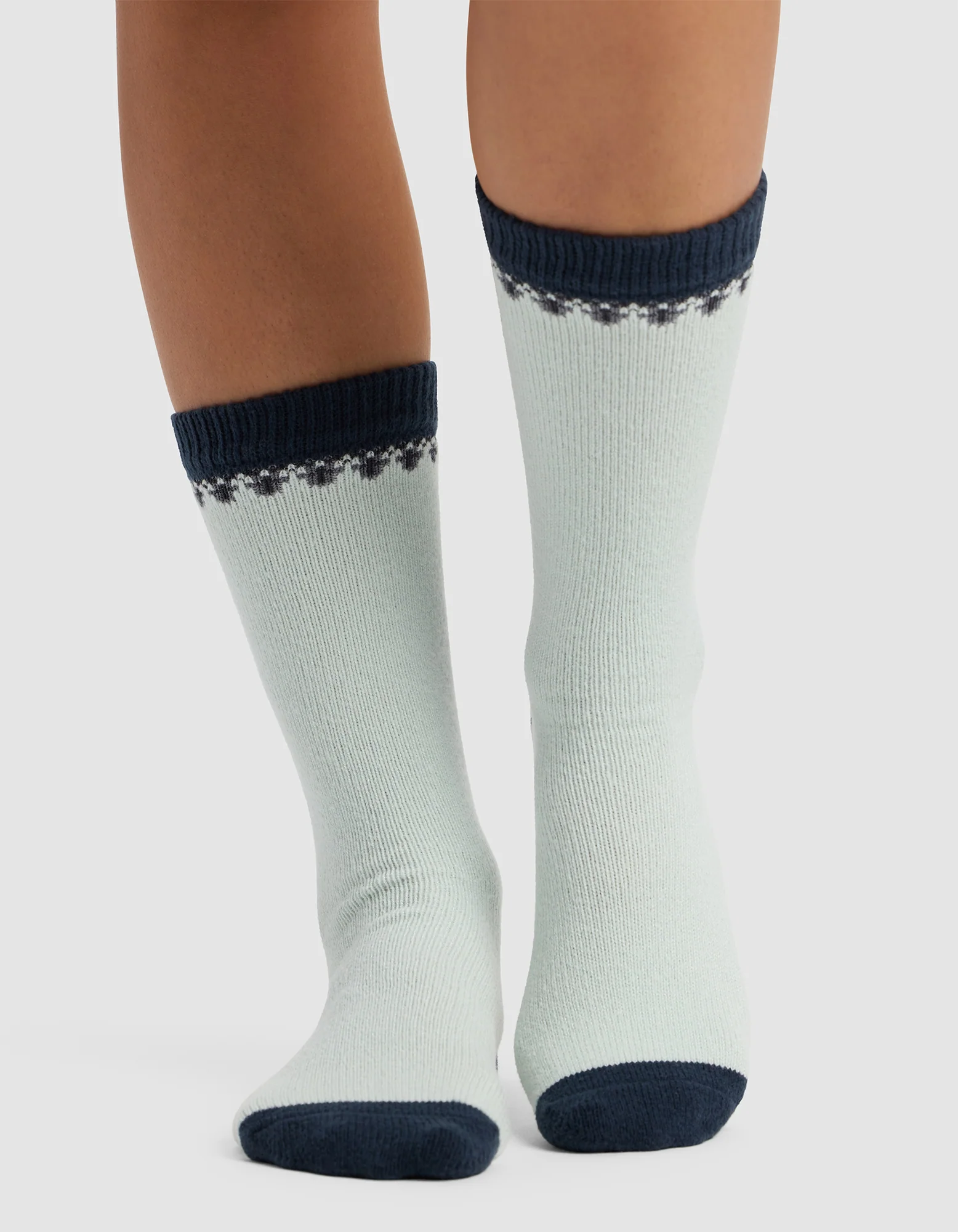 Mistletoe Plush Lounge Calf Sock - Last Chance - Image 7