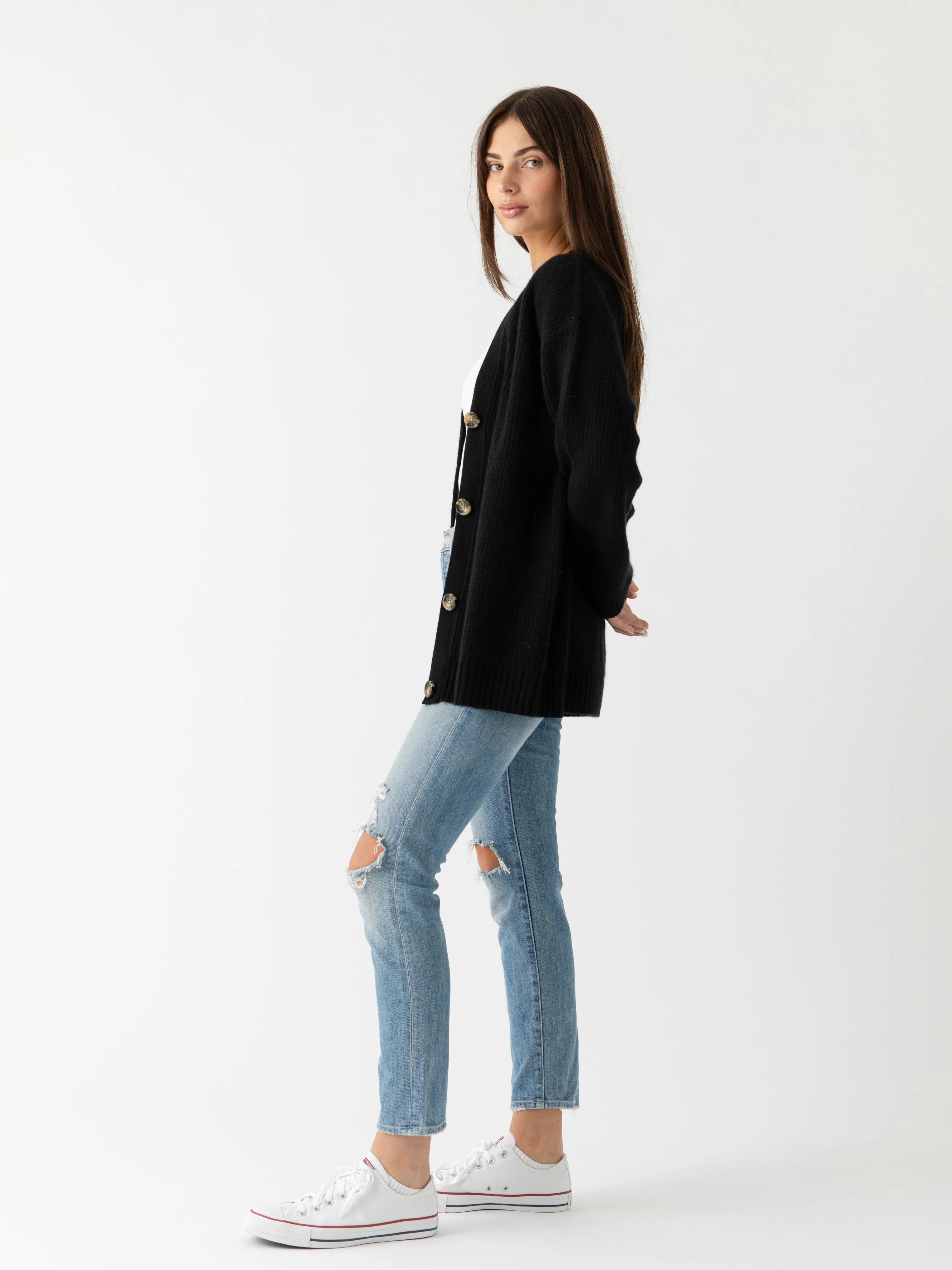Oversized Sunday Cashmere Cardigan - Wholesale - Image 8