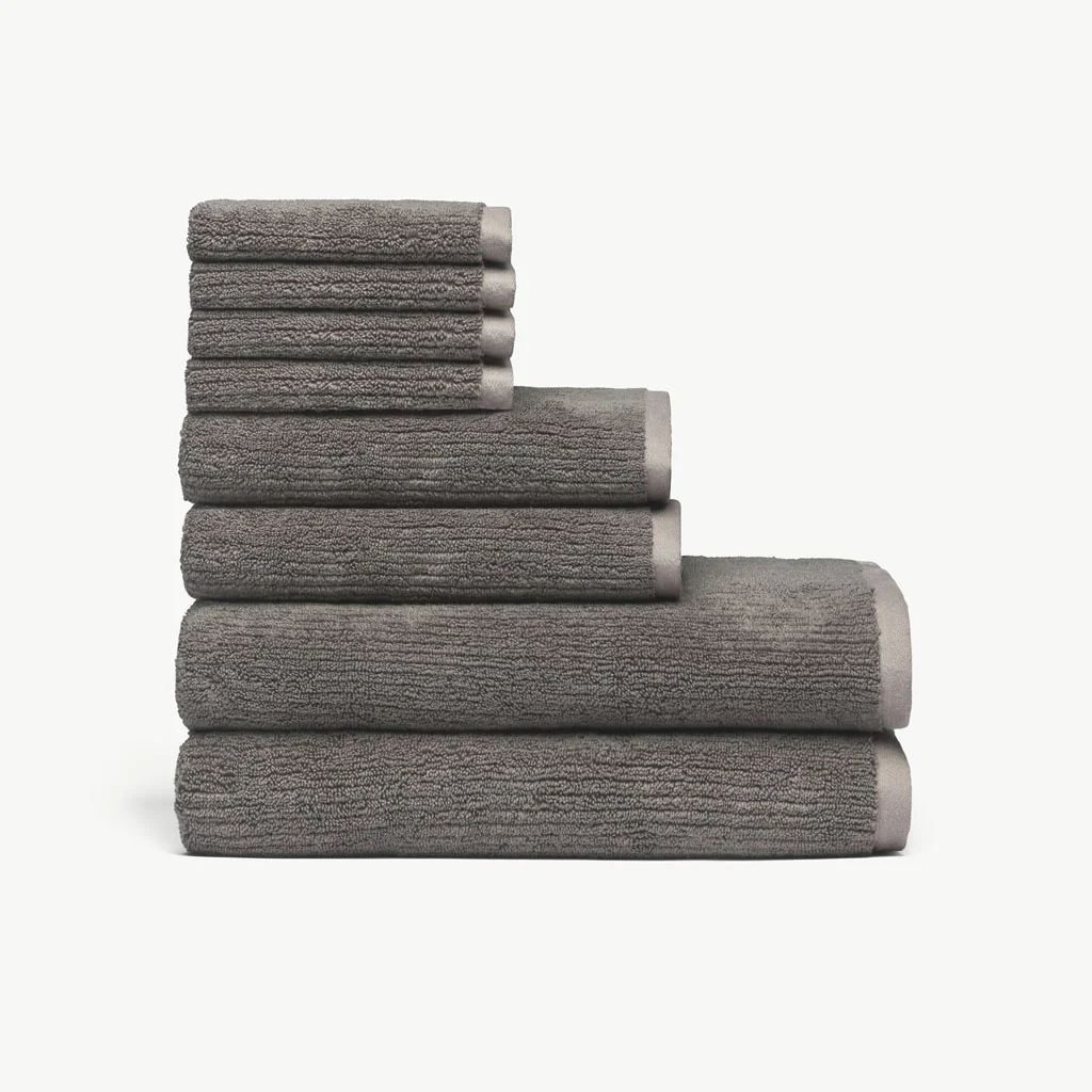 Ribbed Terry Bath Towel Set - Image 5