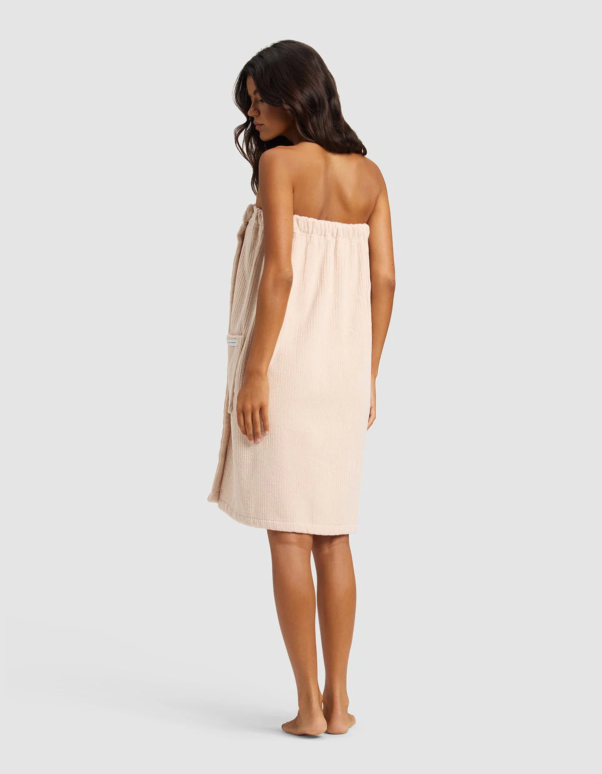 Ribbed Terry Bath Wrap - Image 3