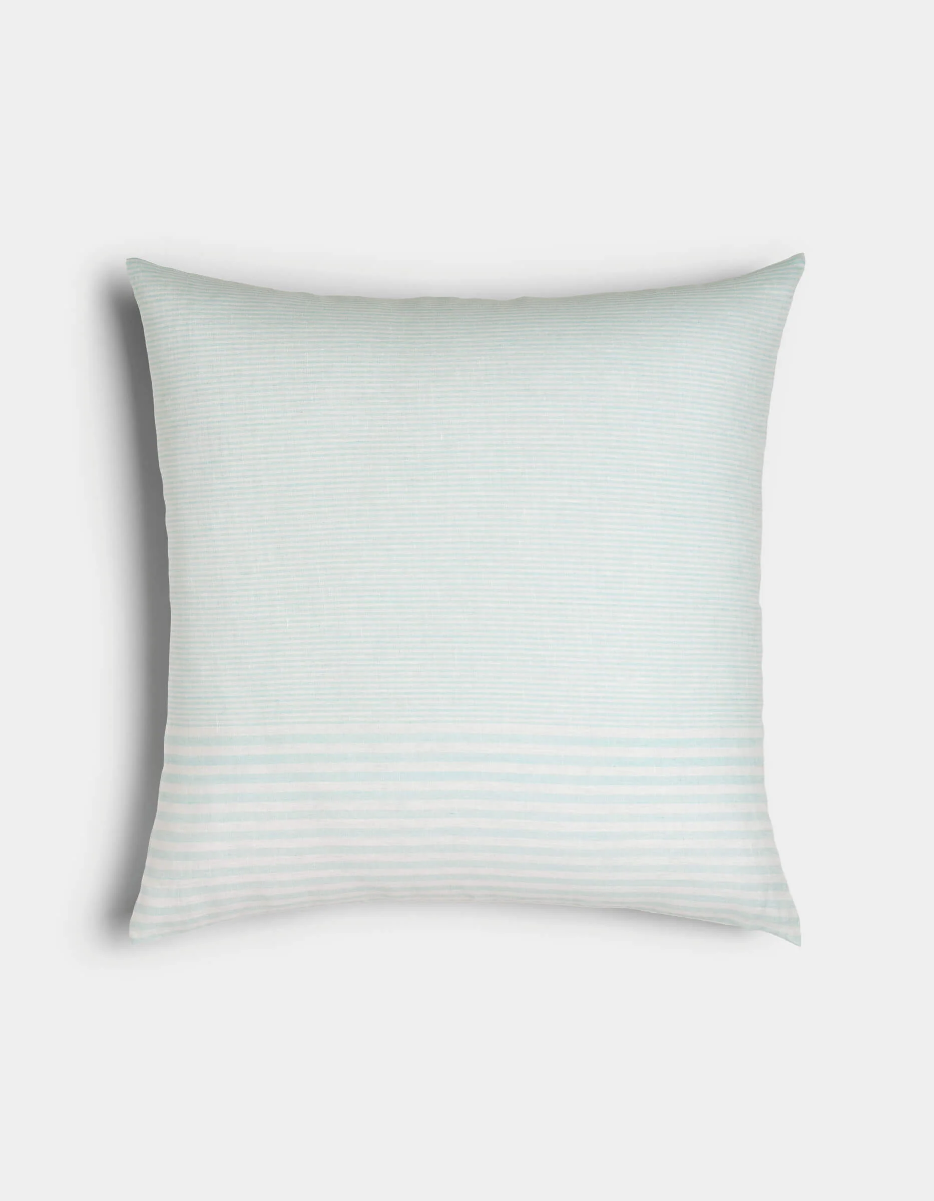 Striped Linen Throw Pillow - Image 100