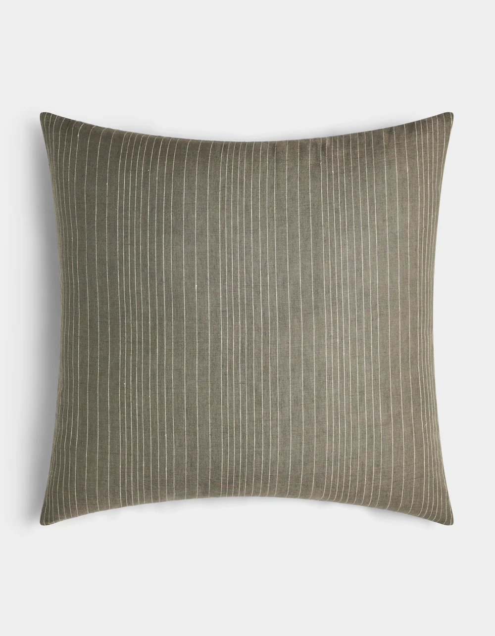 Striped Linen Throw Pillow - Image 17