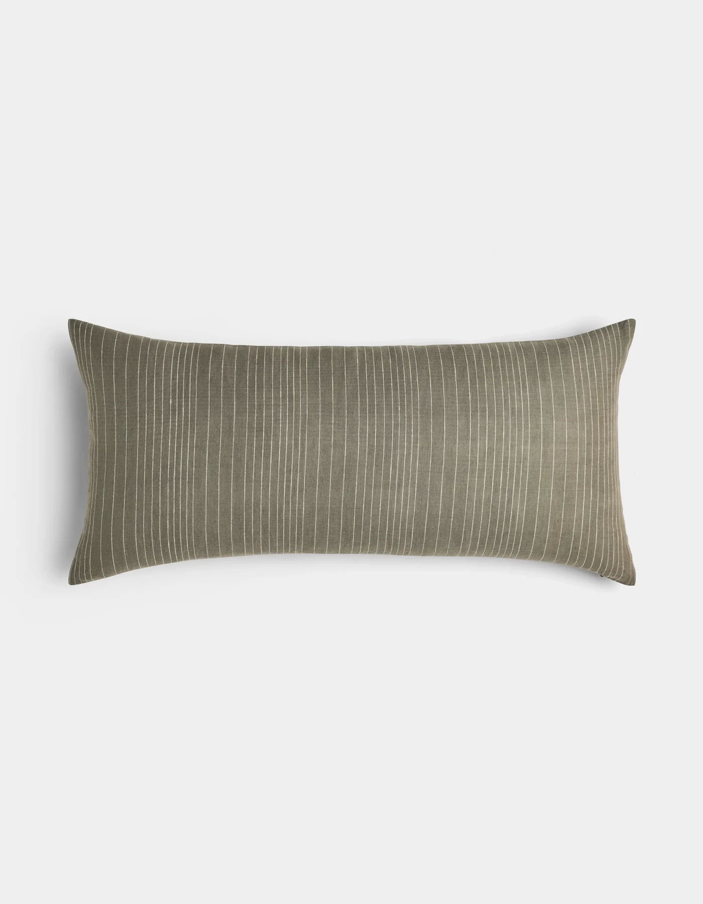Striped Linen Throw Pillow - Image 21