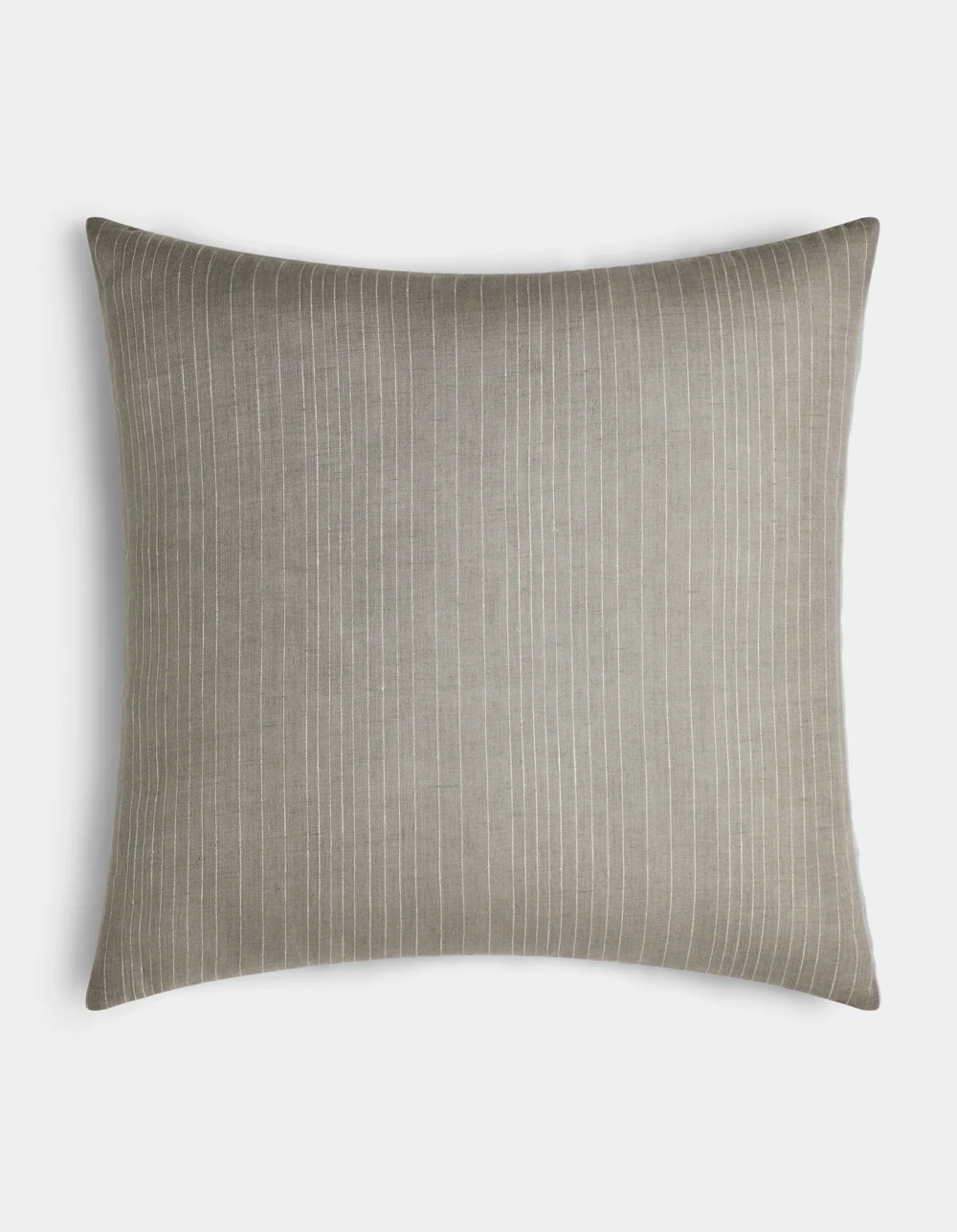 Striped Linen Throw Pillow - Image 46
