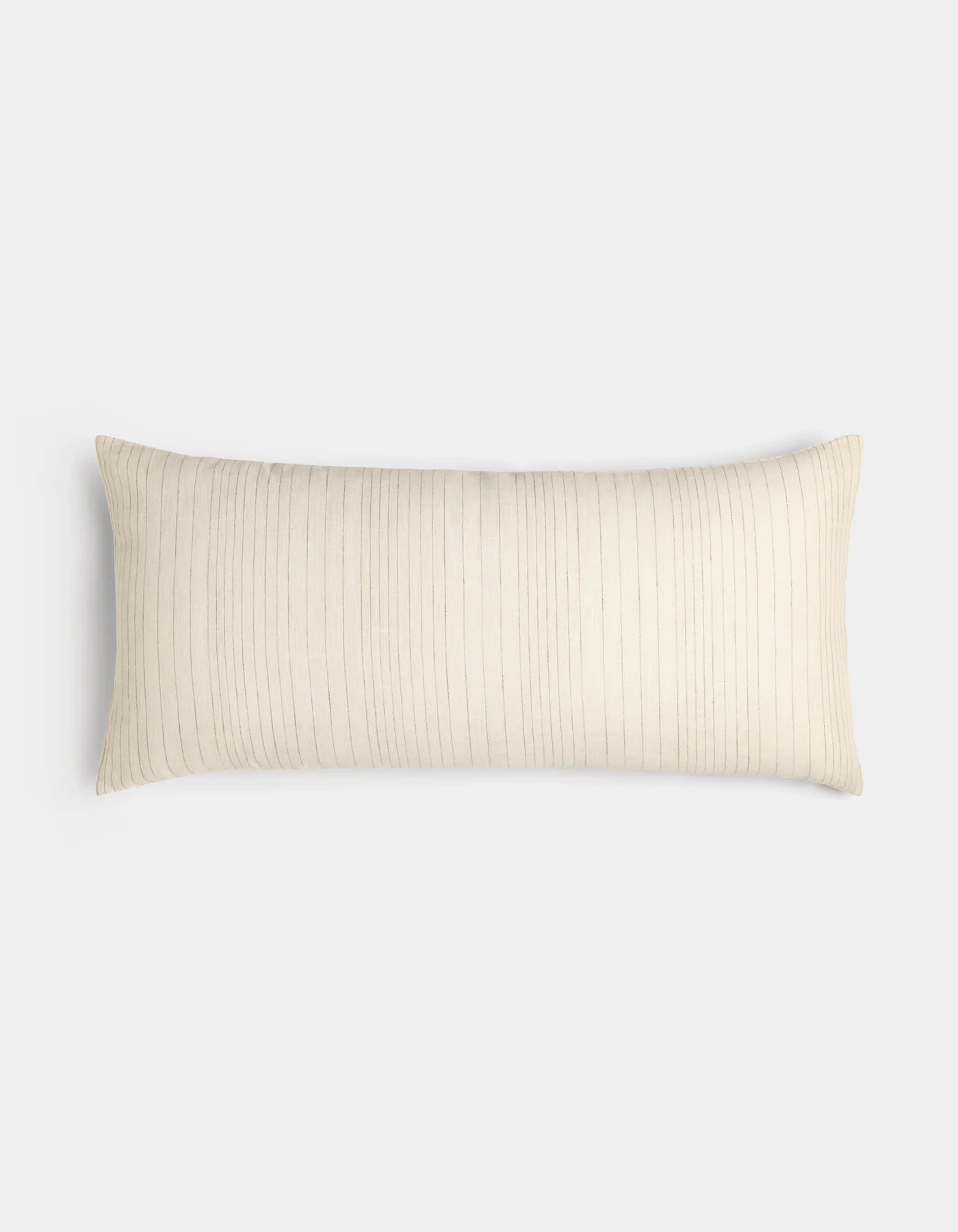 Striped Linen Throw Pillow - Image 64