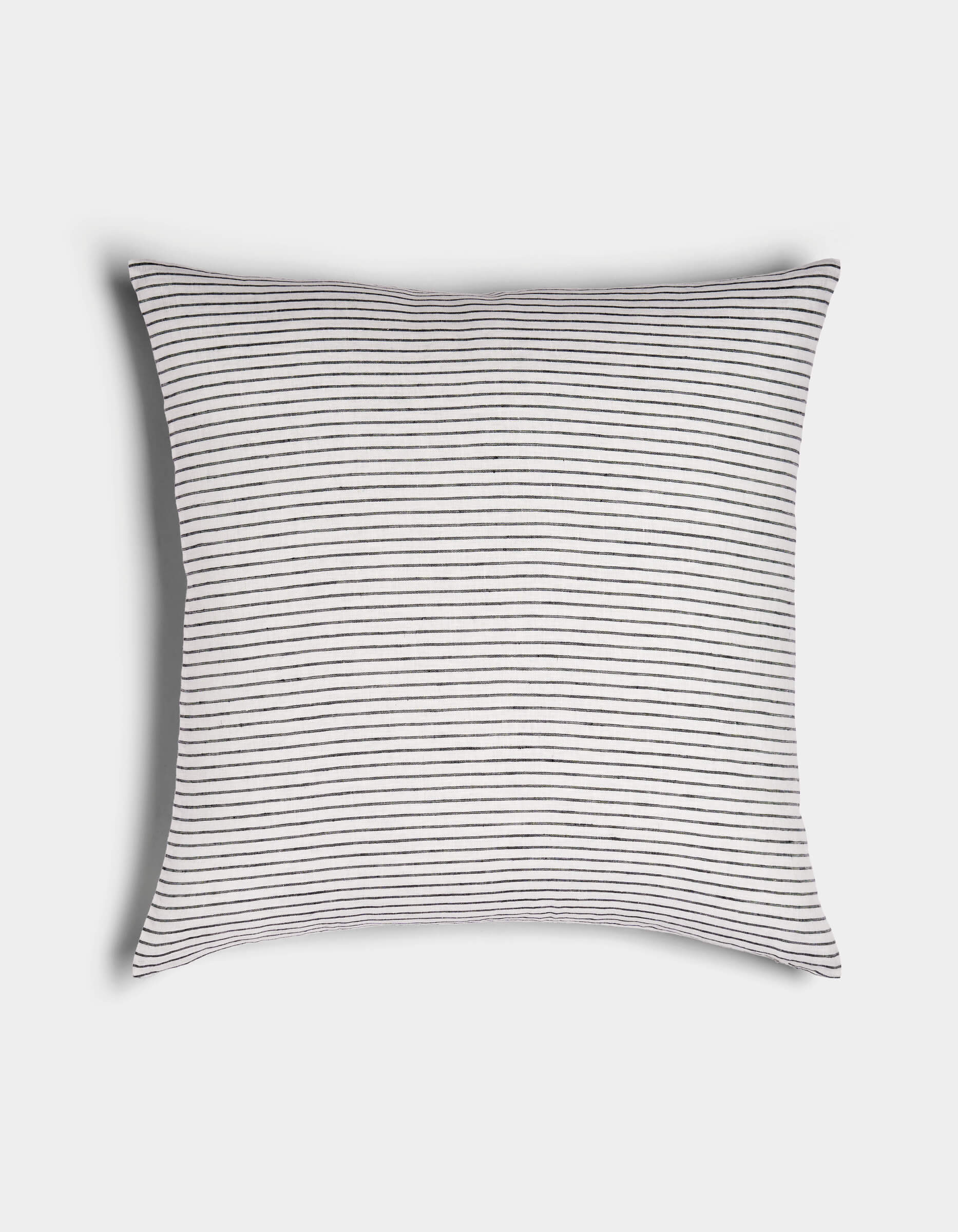 Striped Linen Throw Pillow - Image 80