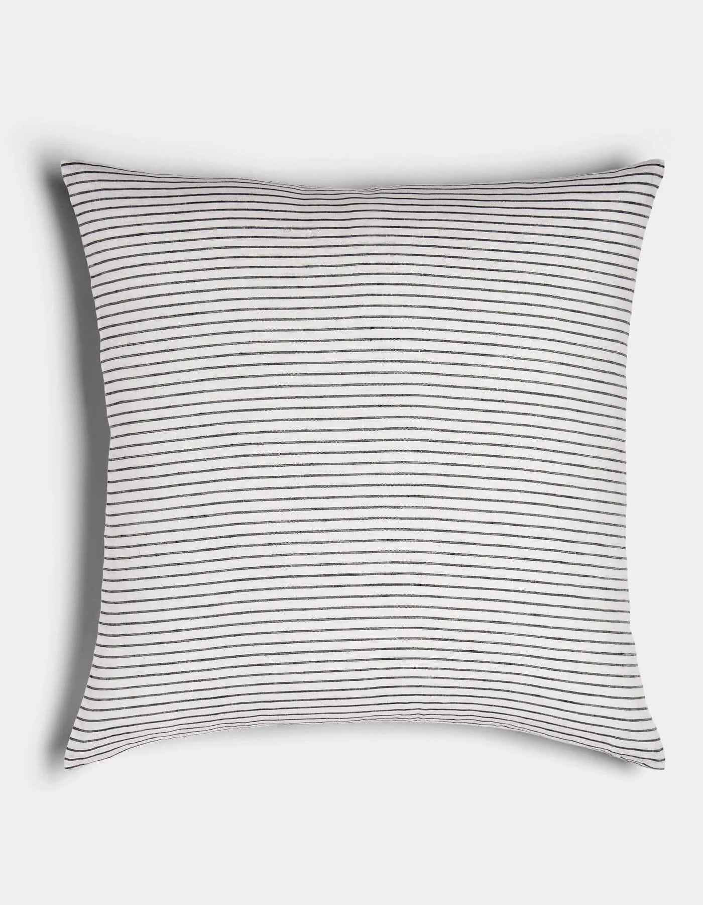 Striped Linen Throw Pillow - Image 81