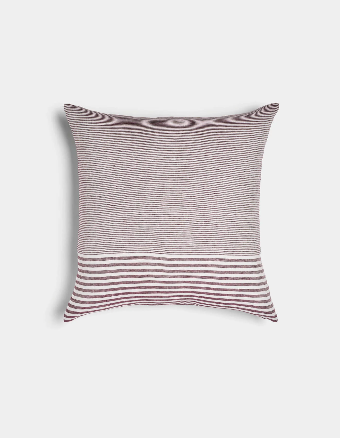 Striped Linen Throw Pillow - Image 87