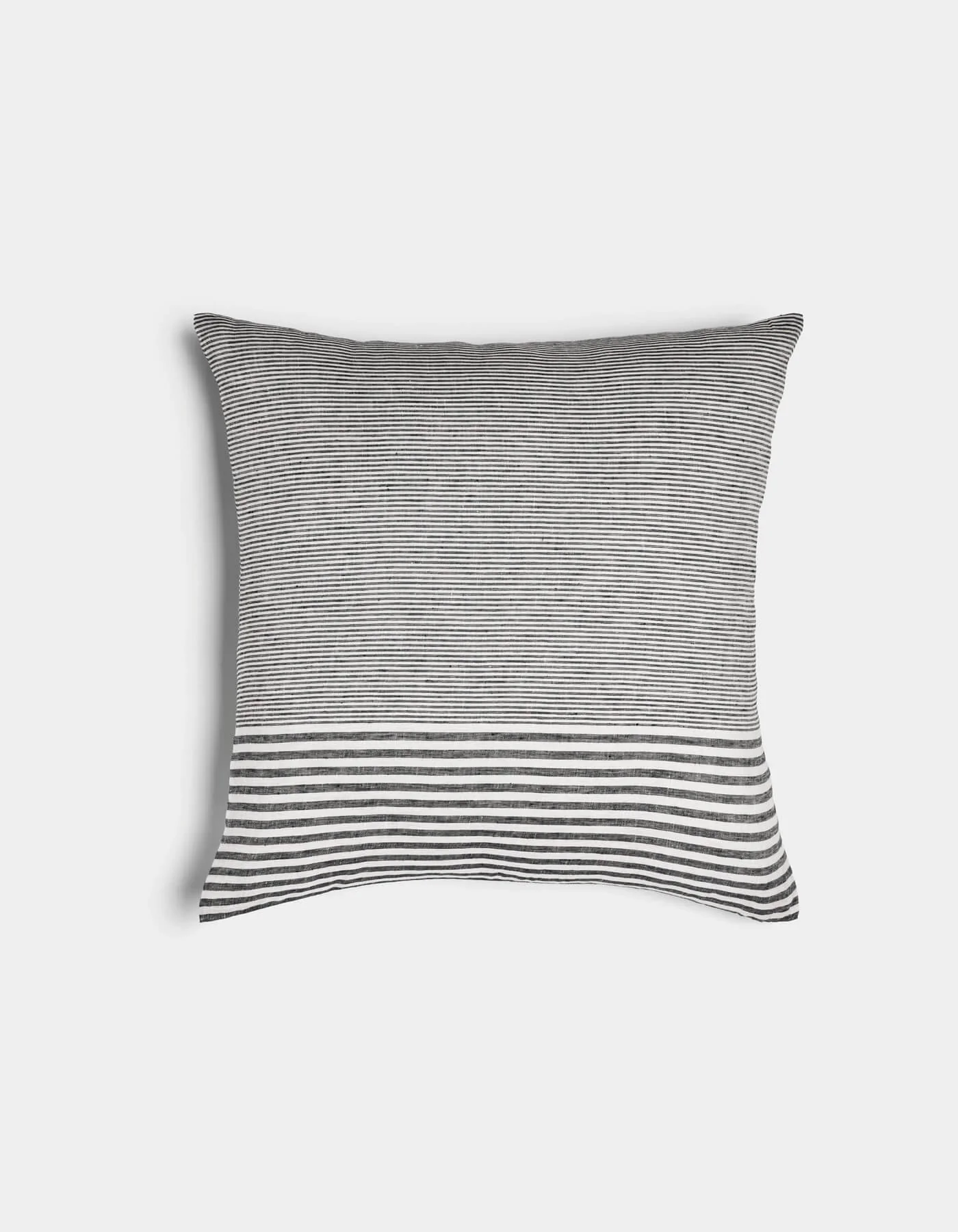 Striped Linen Throw Pillow - Image 94