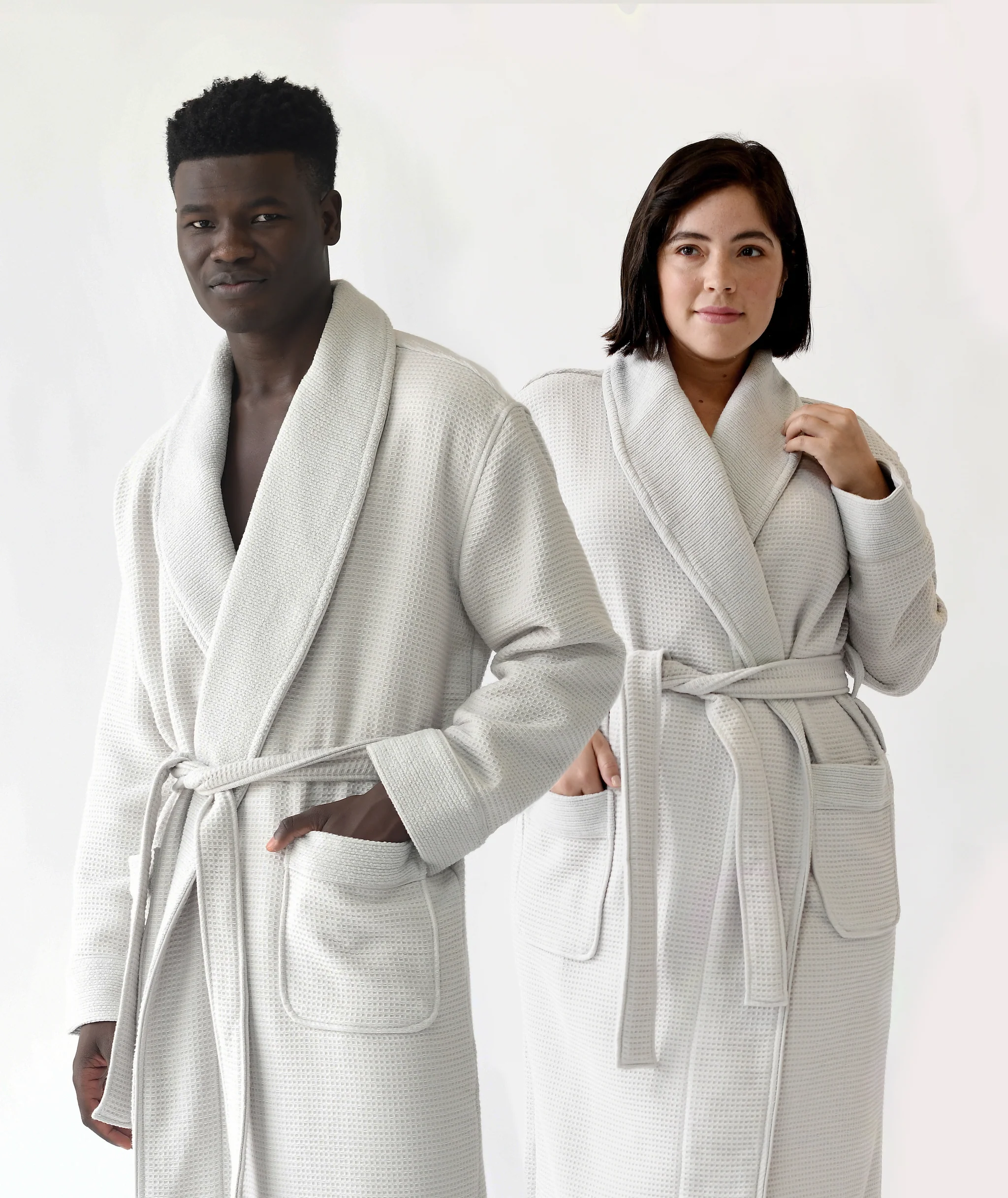 Waffle Bath Robe - Wholesale - Image 2