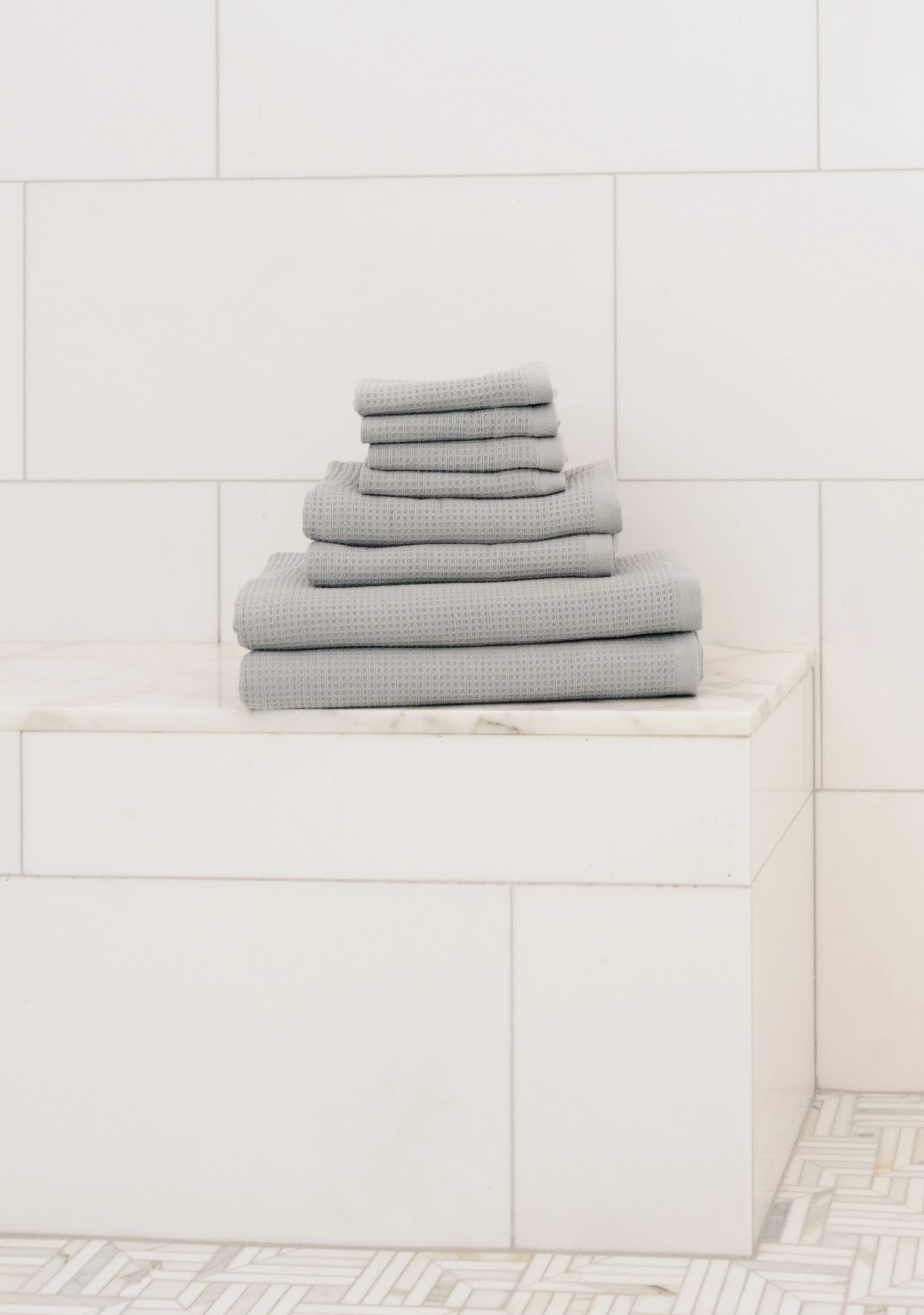 Waffle Bath Towel Set - Image 13