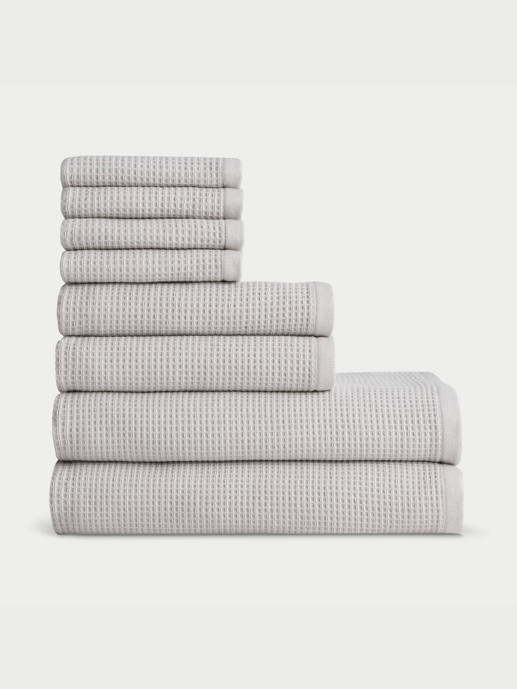Waffle Bath Towel Set - Image 5