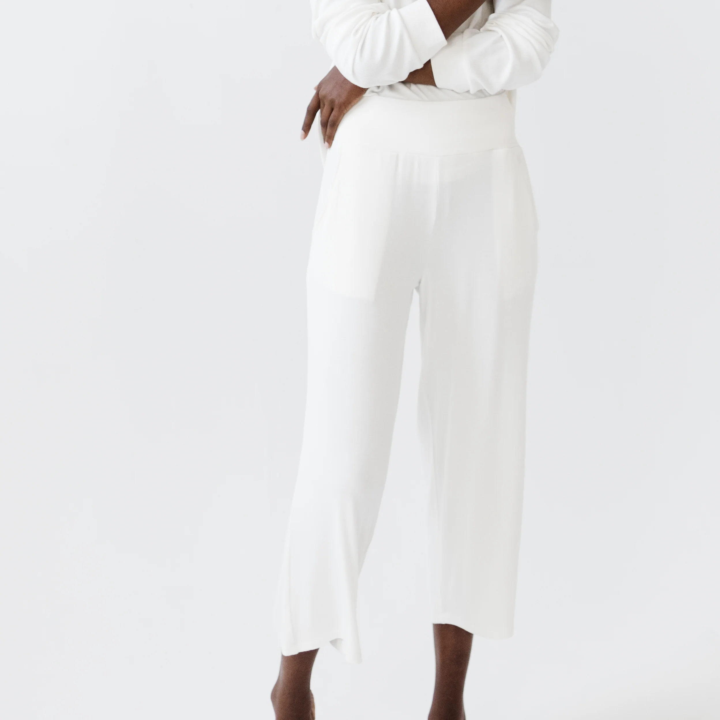 Women's Bamboo Rib-Knit Lounge Capri - Wholesale - Image 13