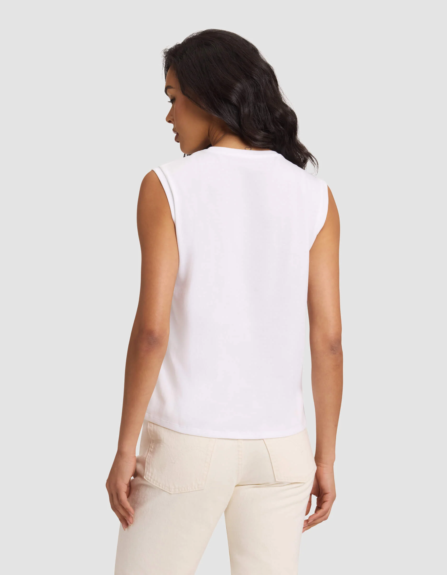 Women's All Day Sleeveless Tee - Image 5