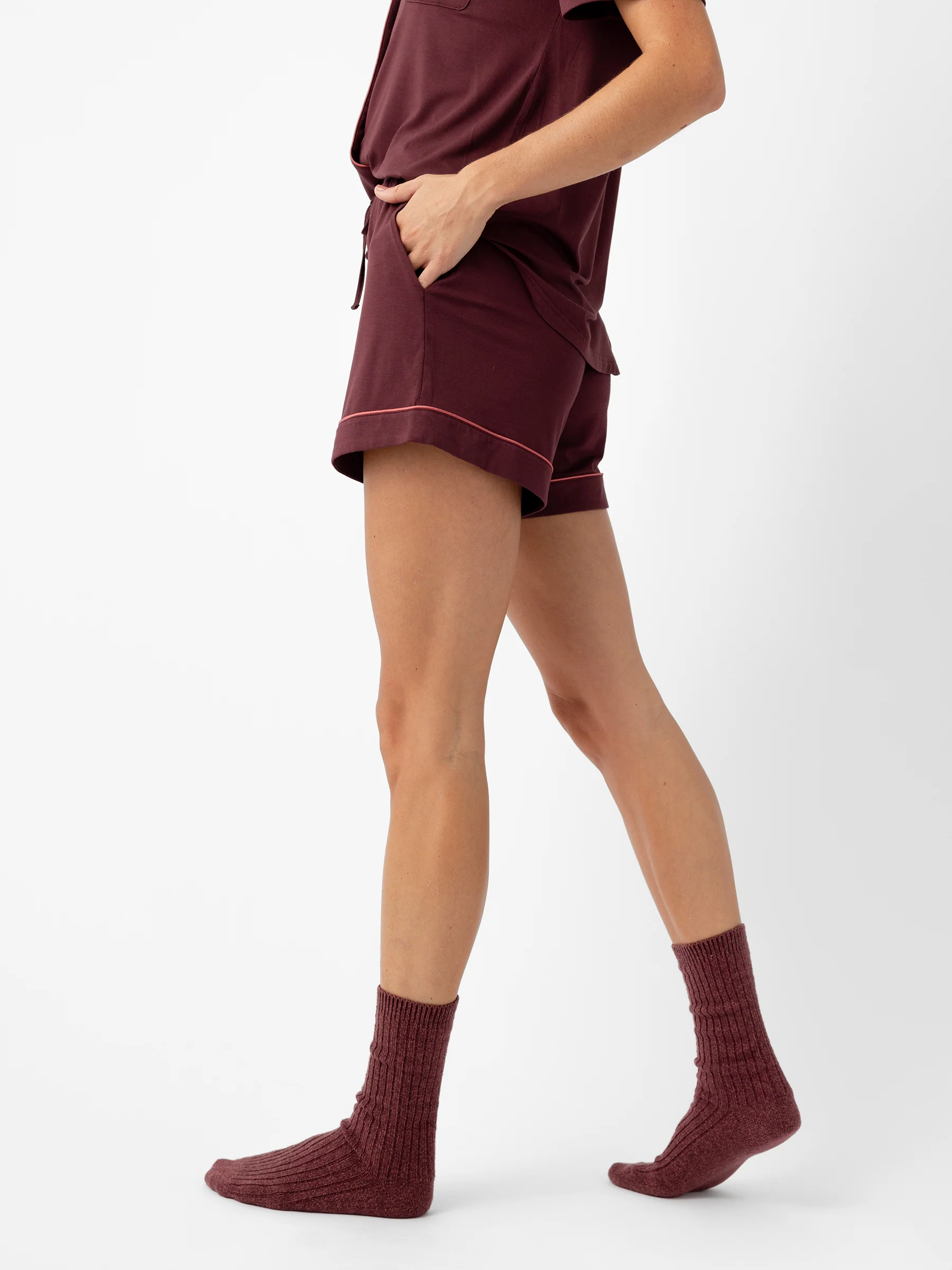 Women's Bamboo Stretch-Knit Pajama Short - Image 49