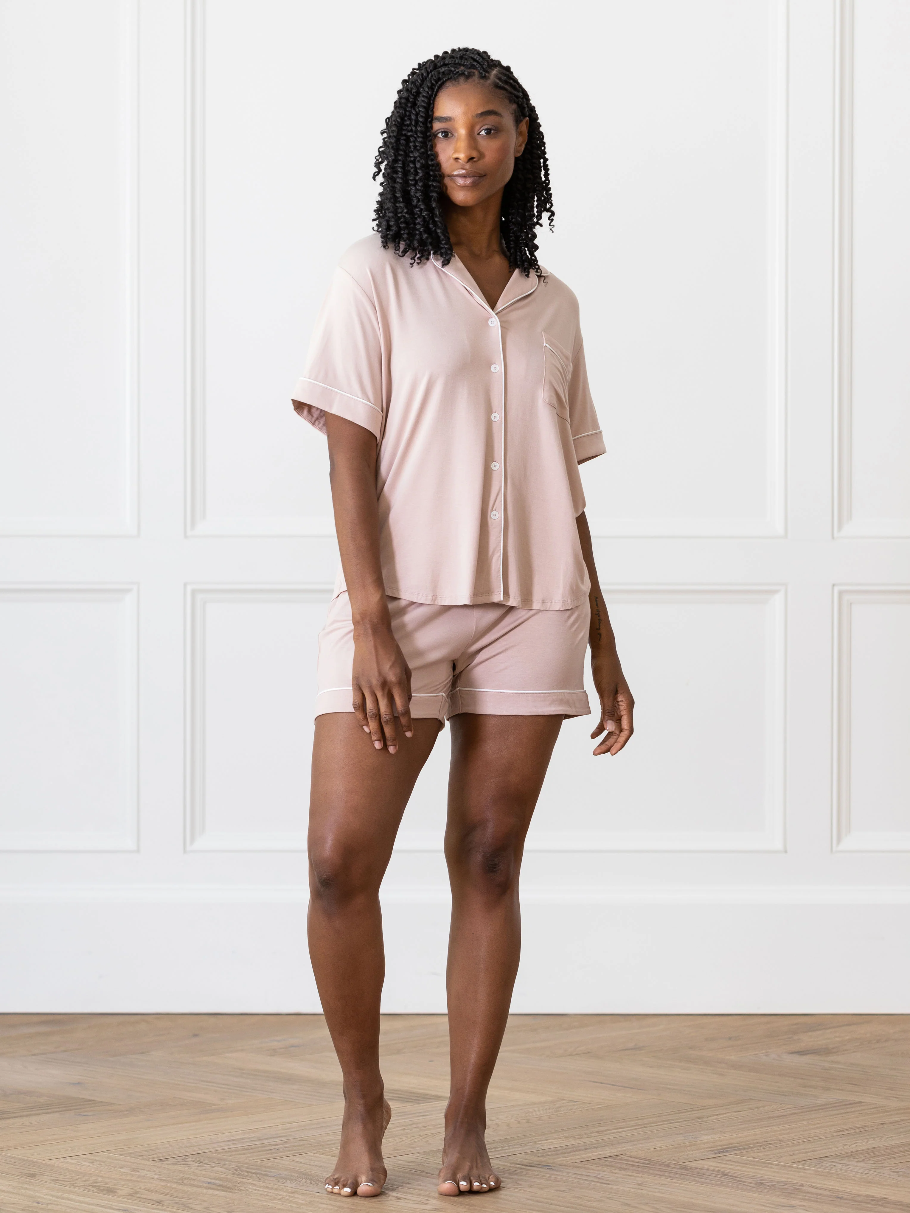 Women's Bamboo Stretch-Knit Pajama Short - Last Chance - Image 15