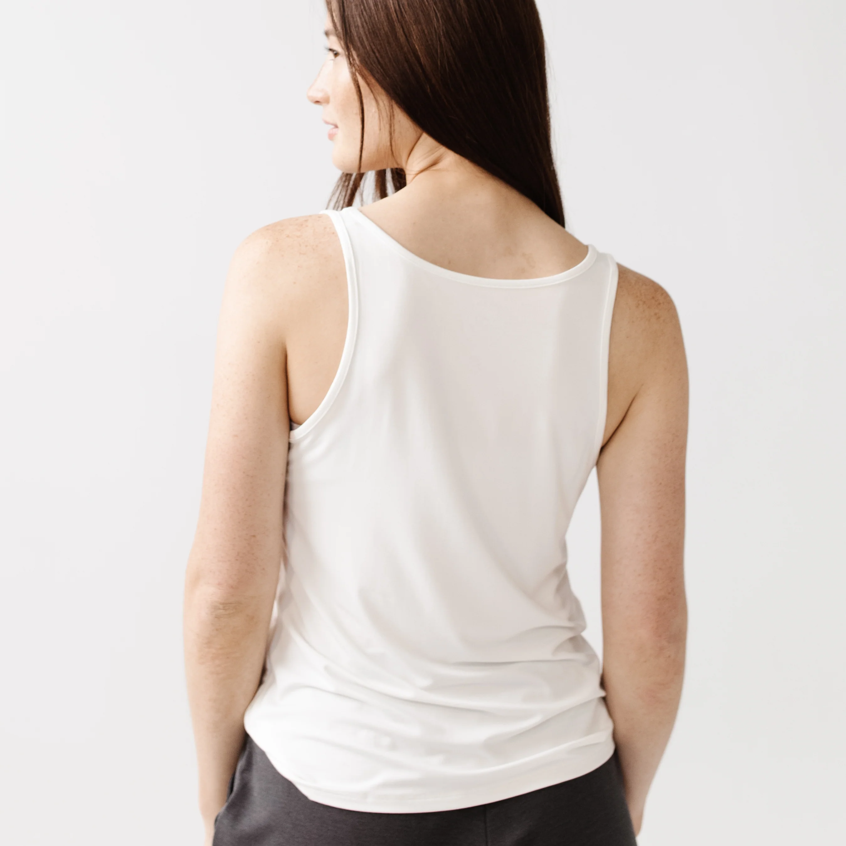 Women's Bamboo Stretch-Knit Lounge Tank - Wholesale - Image 10