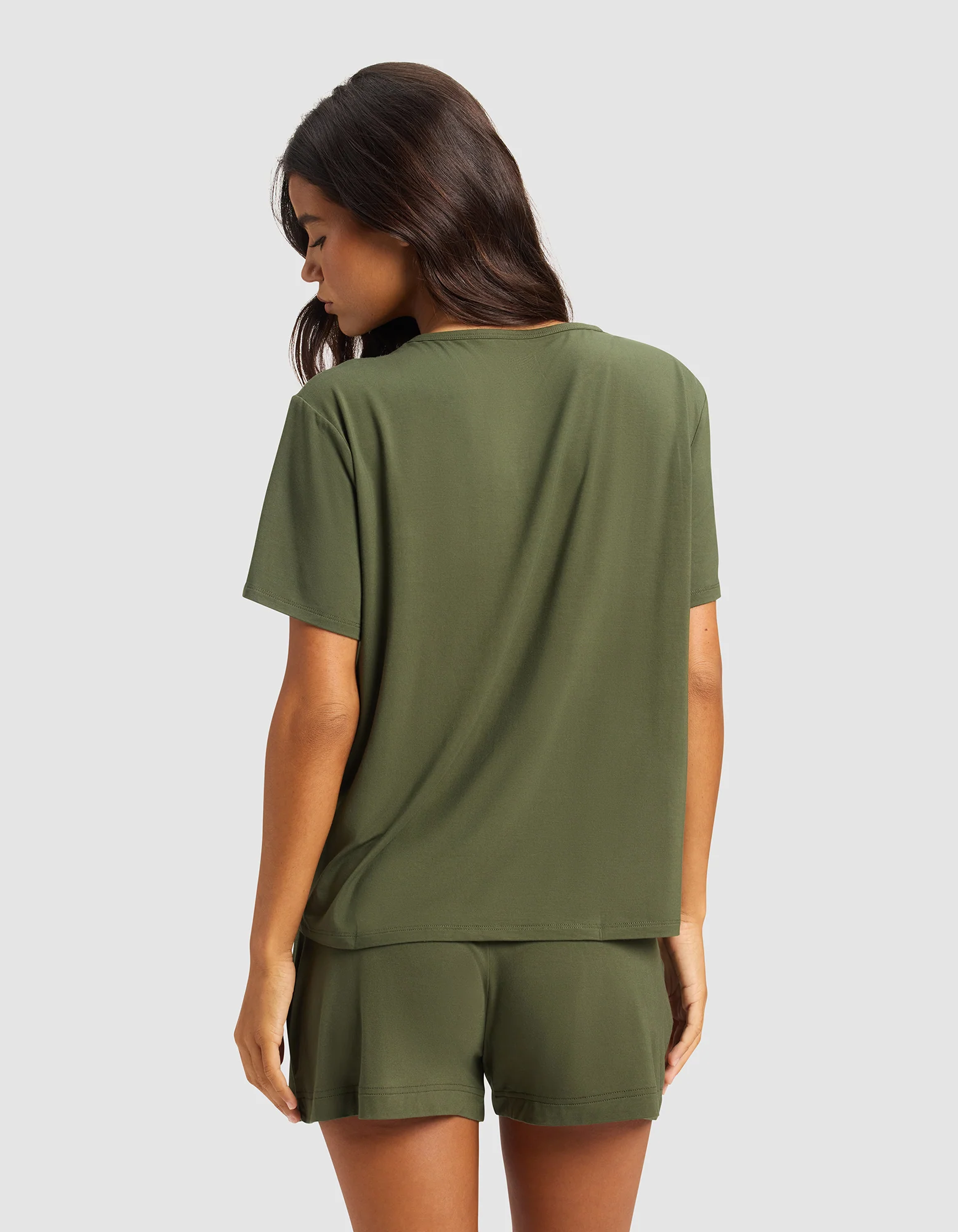 Women's Bamboo Stretch-Knit Lounge Tee - Image 14