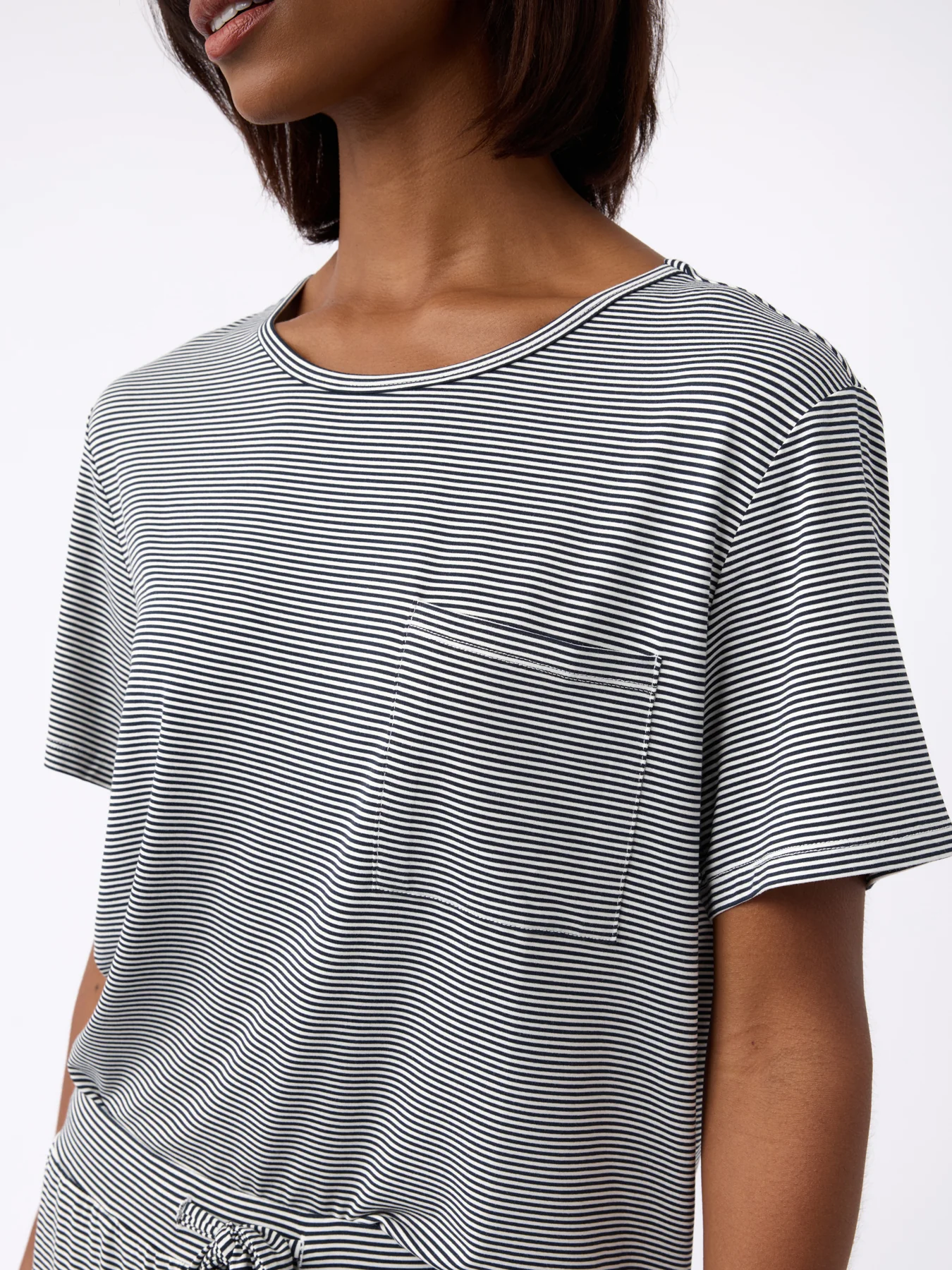 Women's Bamboo Stretch-Knit Lounge Tee - Image 34