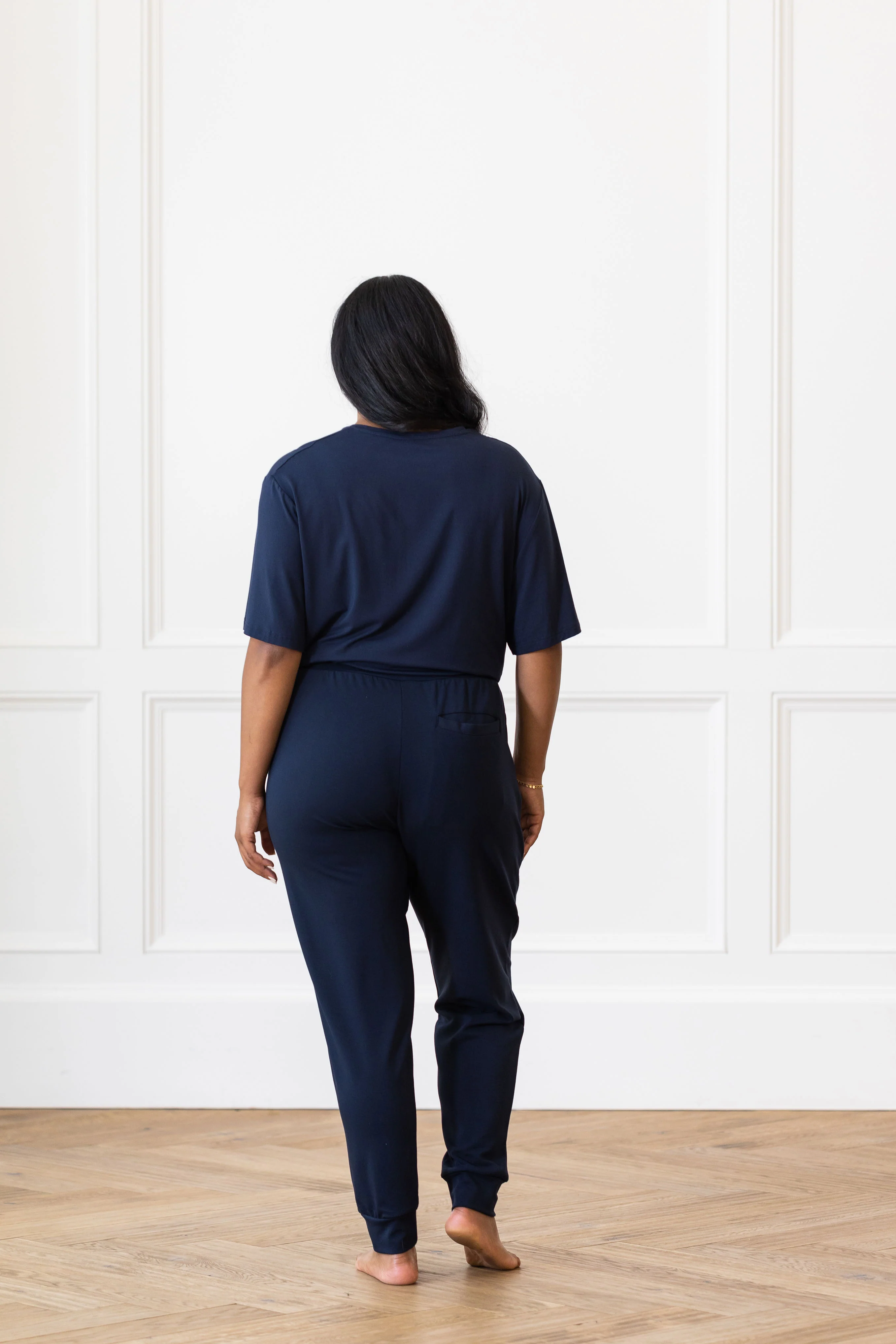Women's Bamboo Stretch-Knit Lounge Tee - Image 33