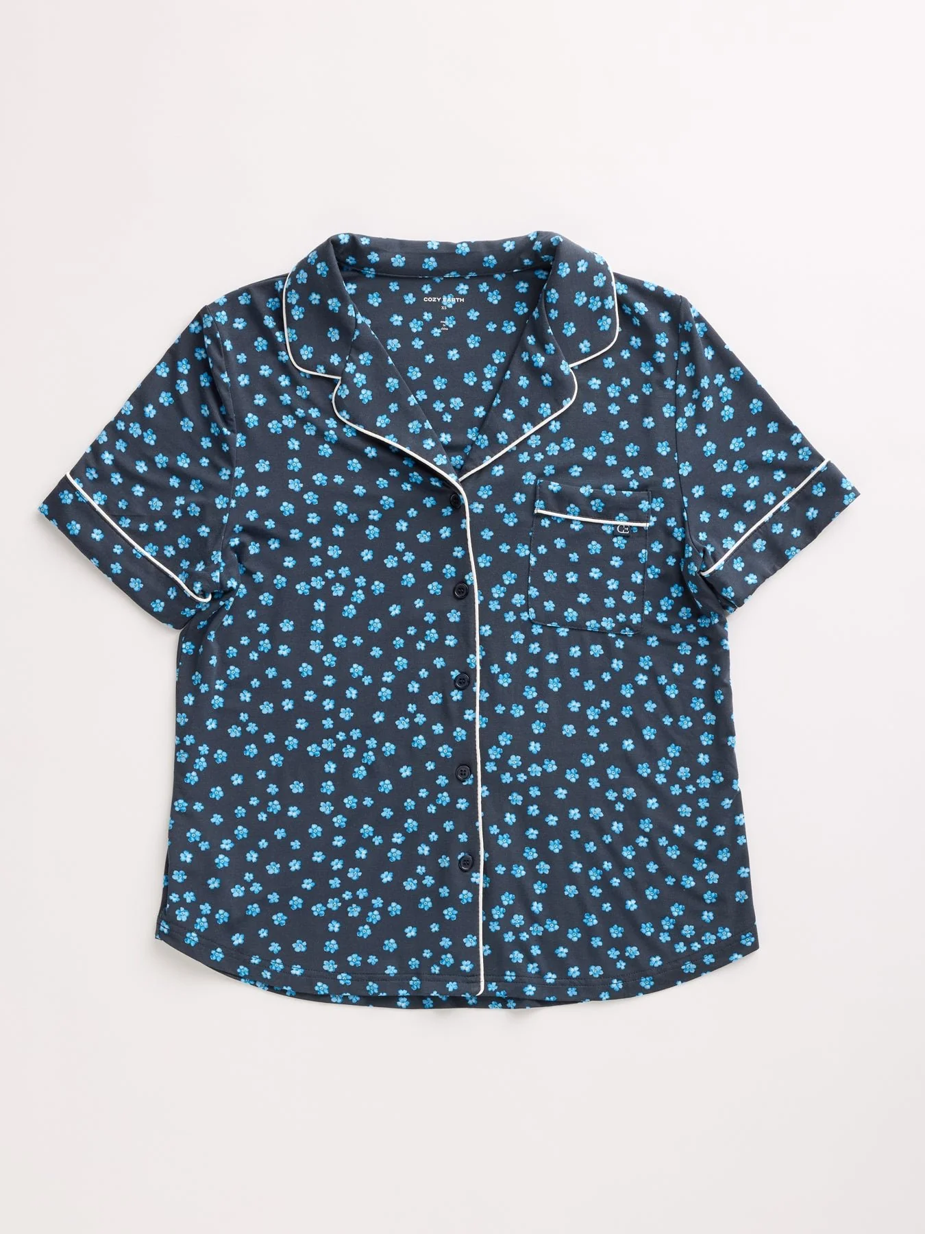 Women's Bamboo Stretch-Knit Short Sleeve & Pant Pajama Set - Last Chance - Image 99