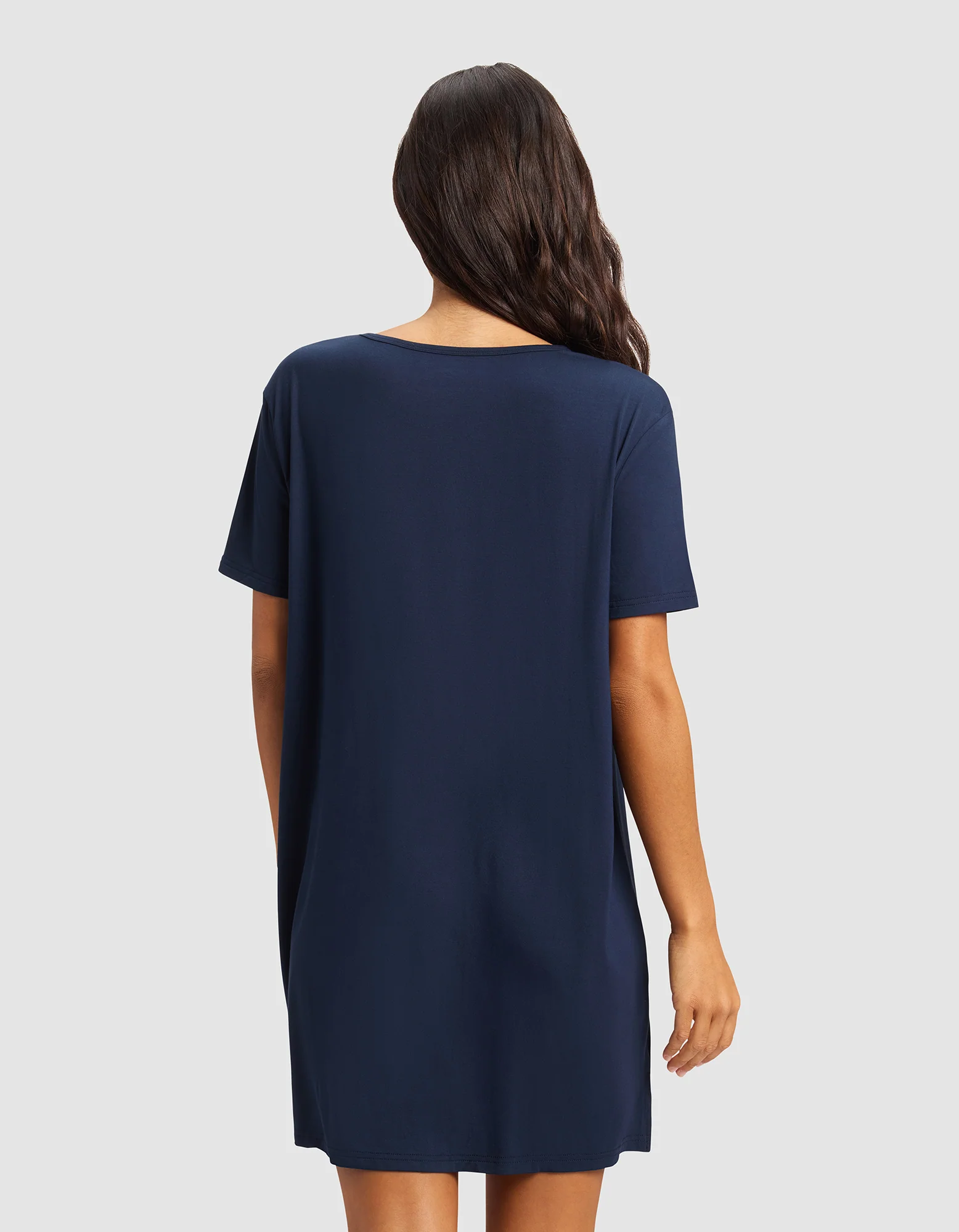 Women's Bamboo Stretch Knit Sleep Dress - Image 38
