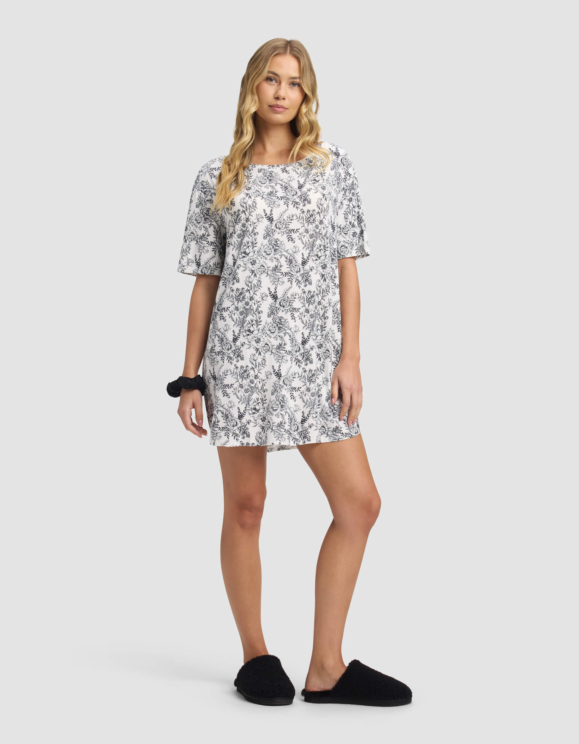 Women's Bamboo Stretch Knit Sleep Dress - Image 59
