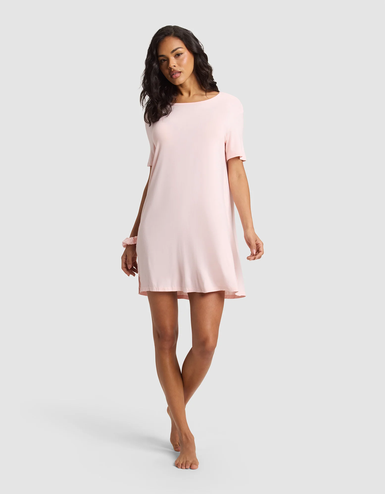 Women's Bamboo Stretch Knit Sleep Dress - Image 13
