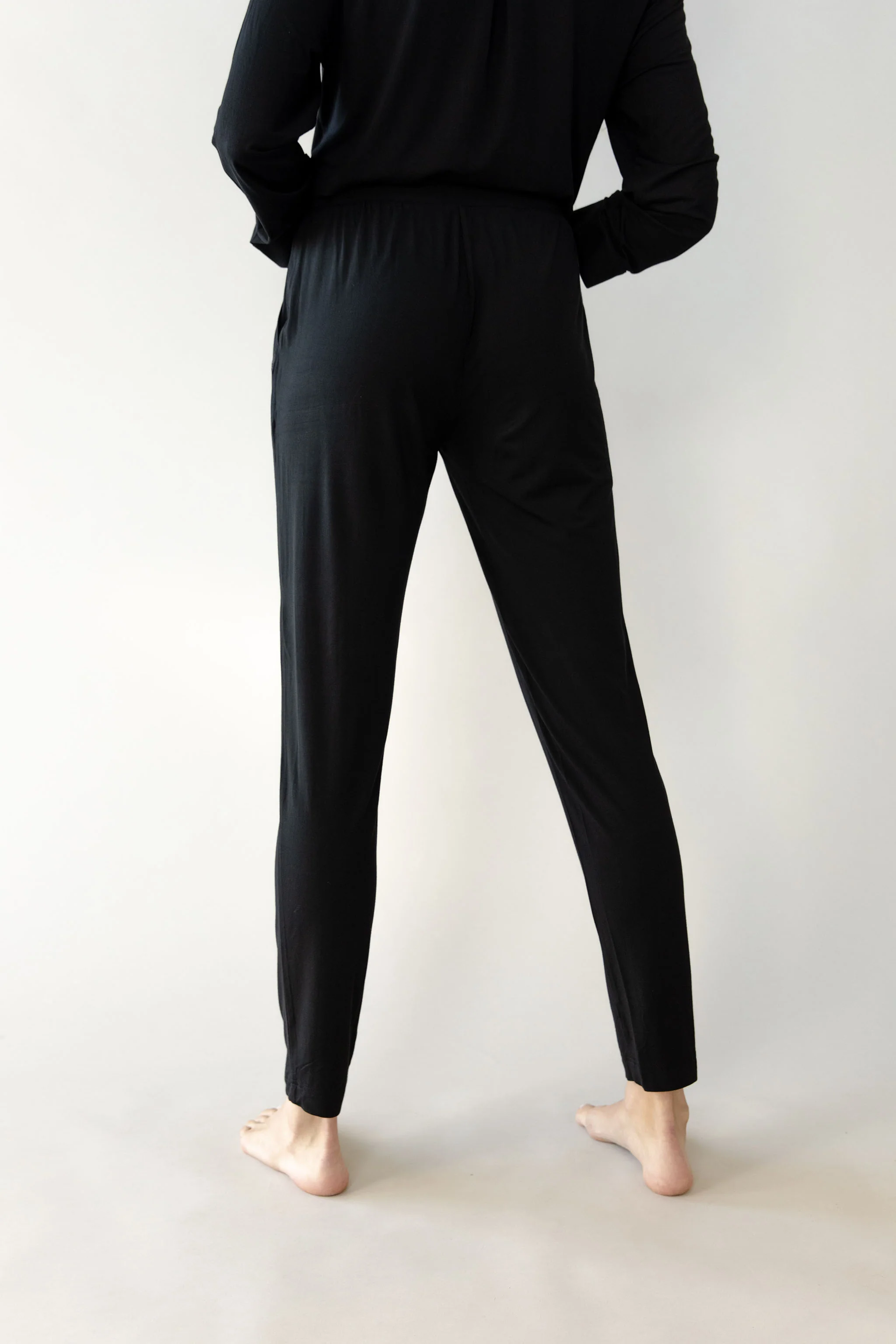 Women's Bamboo Stretch-Knit Tapered Pant - Wholesale - Image 11