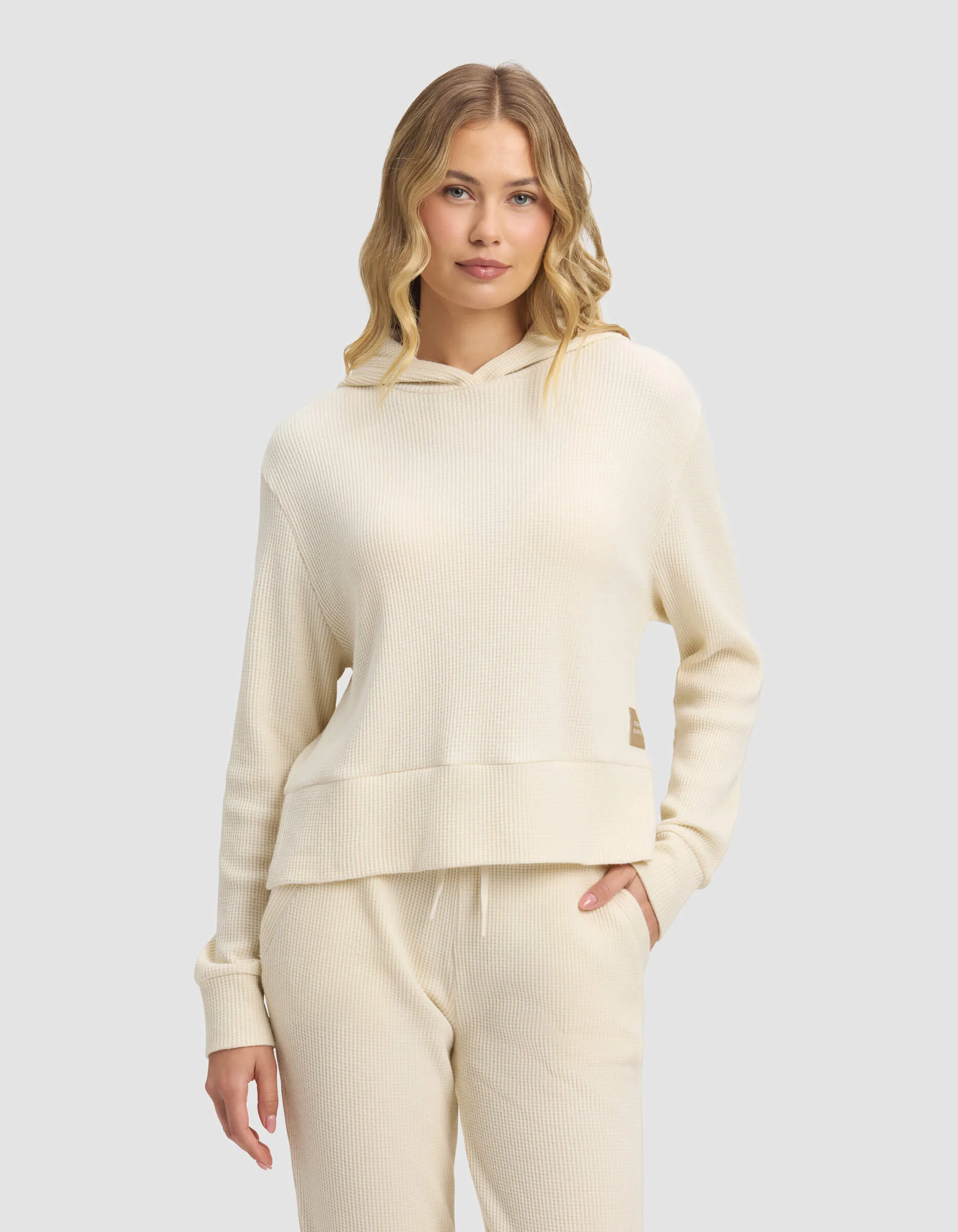 Women's Blake Waffle Hoodie - Image 3