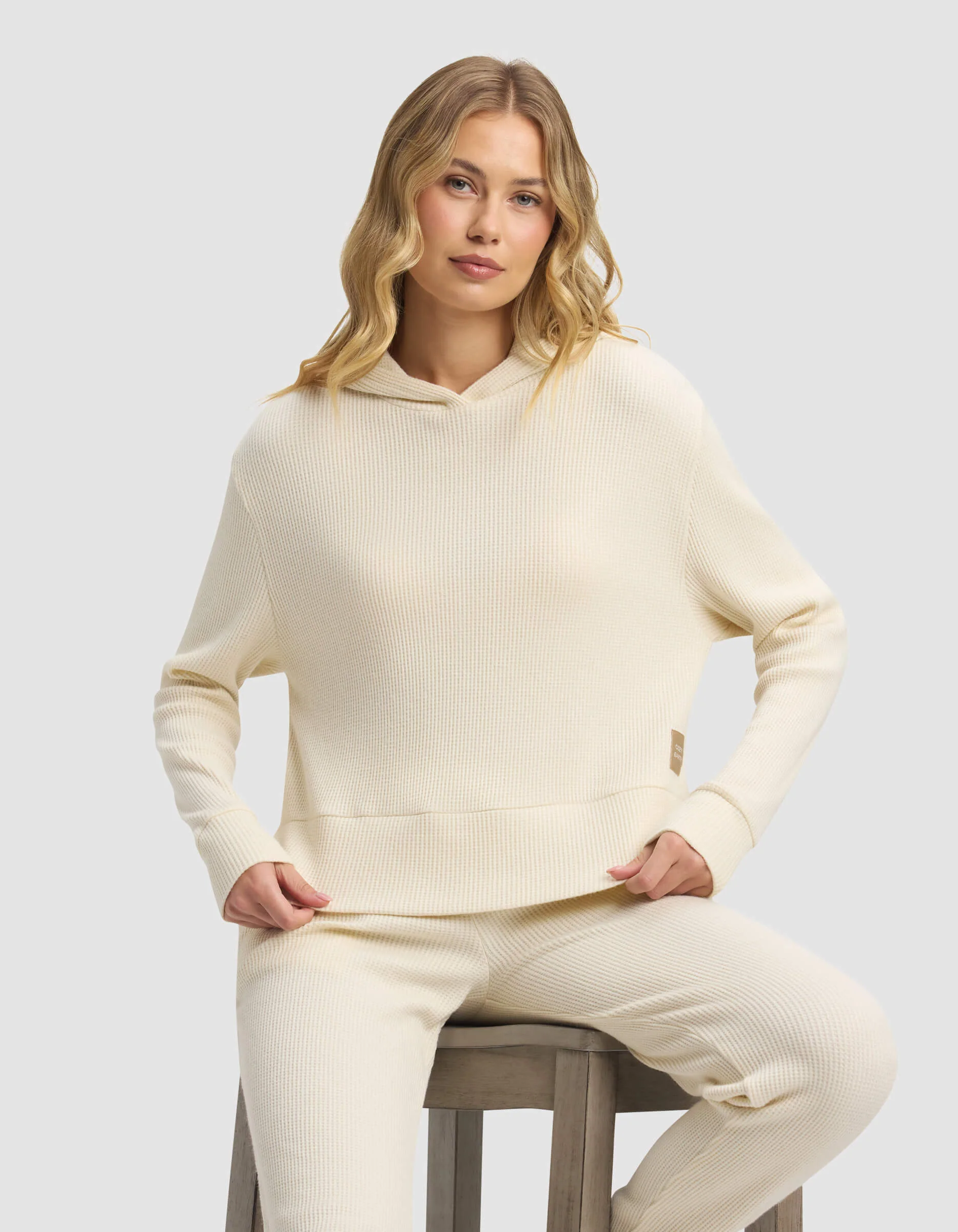 Women's Blake Waffle Hoodie - Image 7