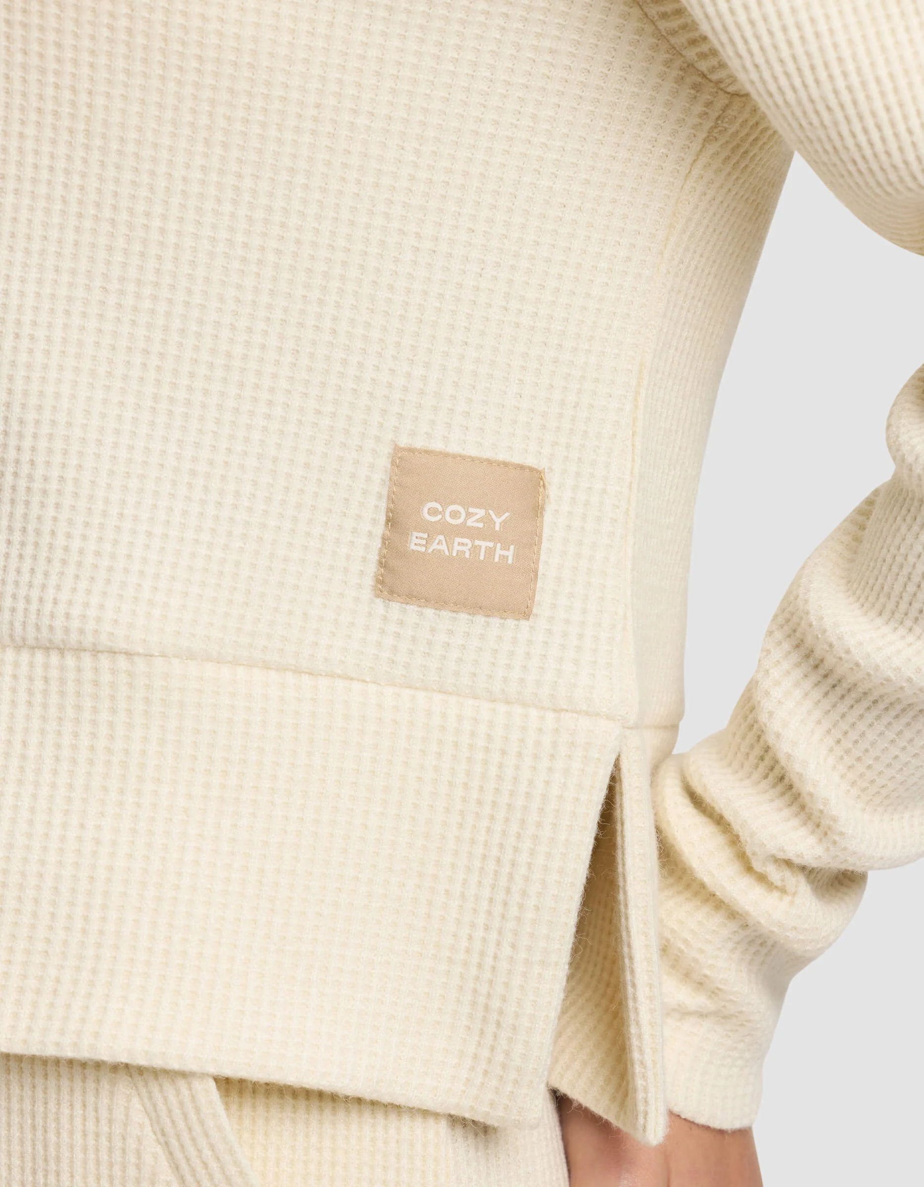 Women's Blake Waffle Hoodie - Image 8