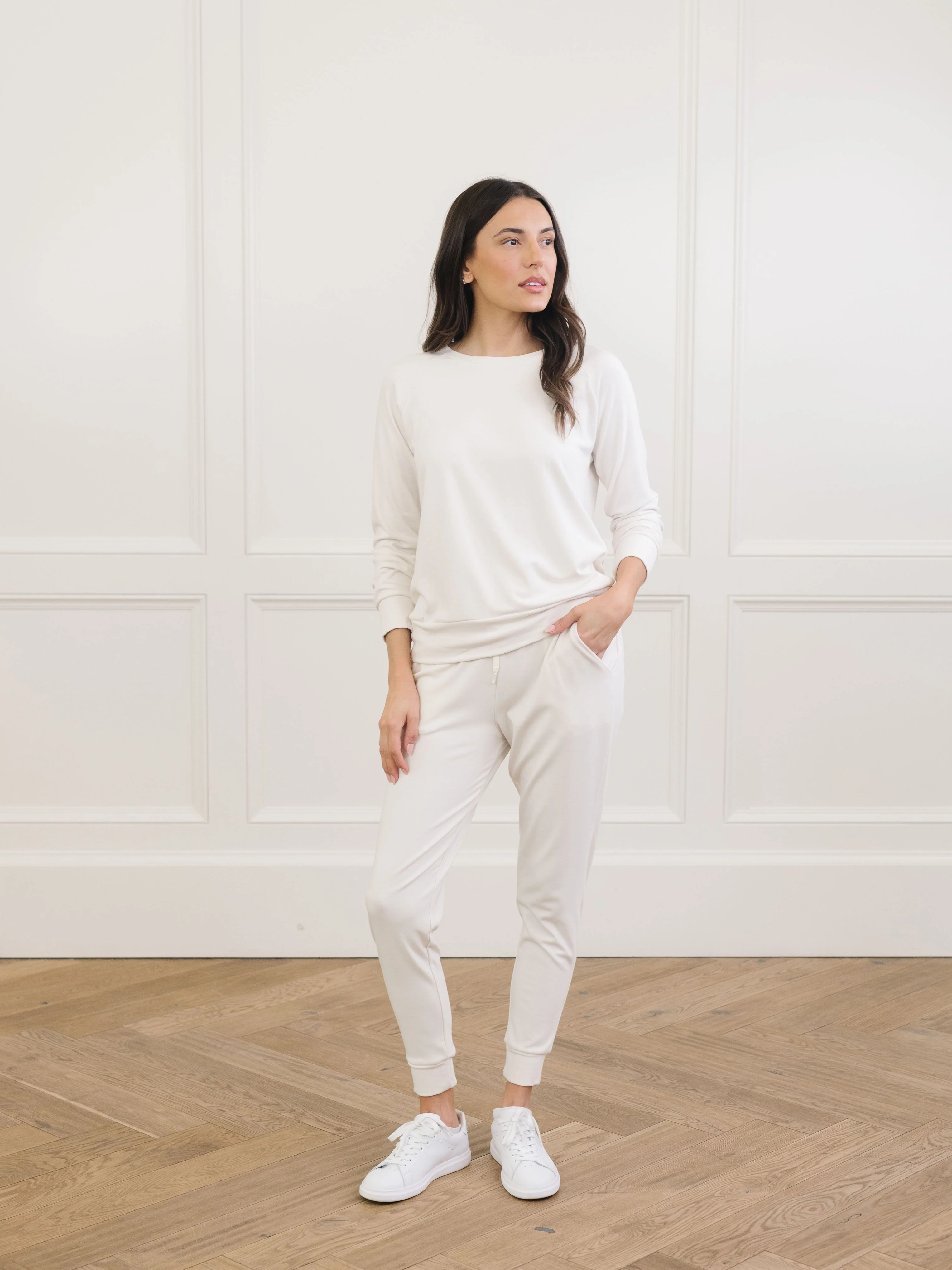 Women's Brushed Bamboo Pullover Crew - Wholesale - Image 21