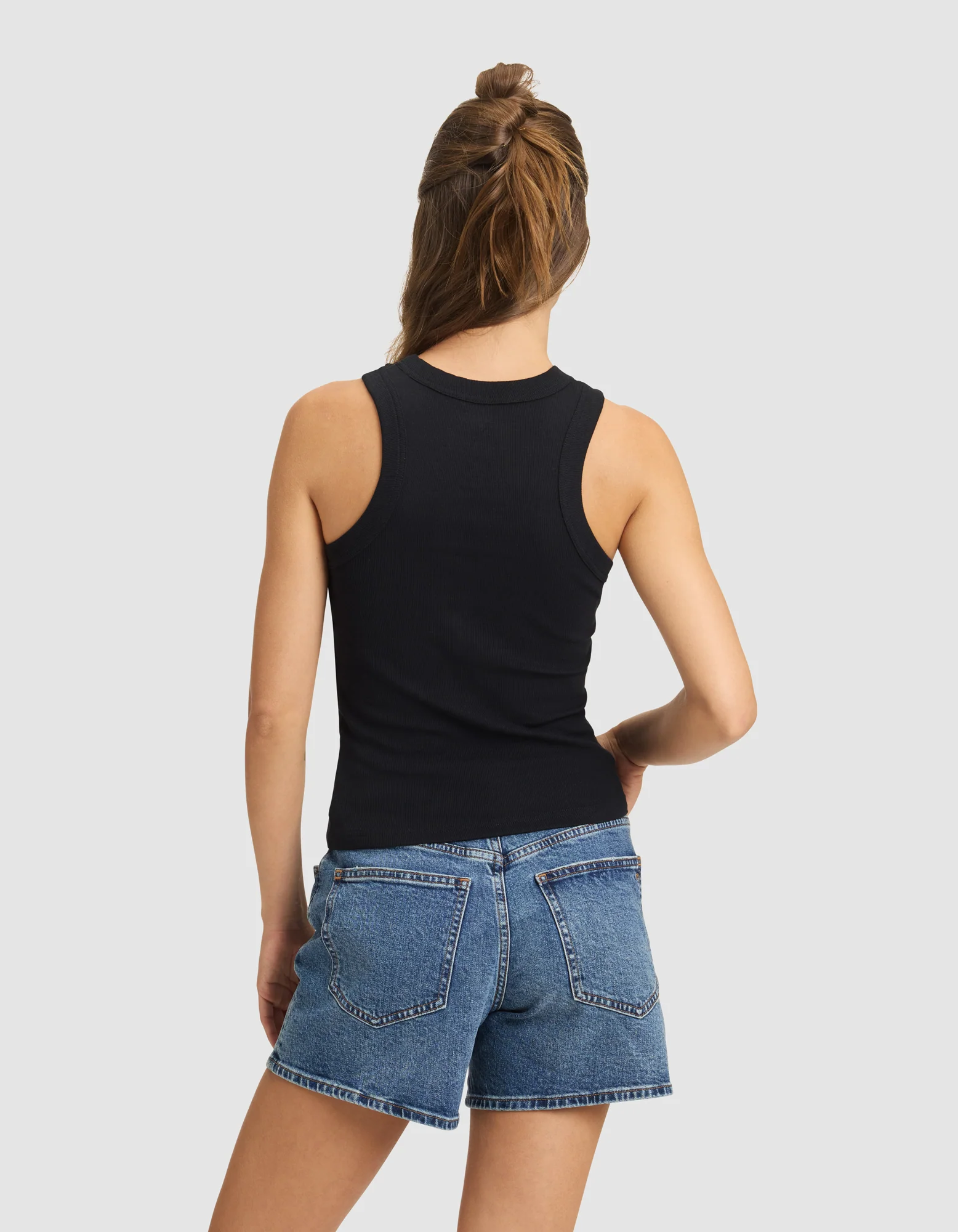 Women's Fine Ribbed Tank - Image 10