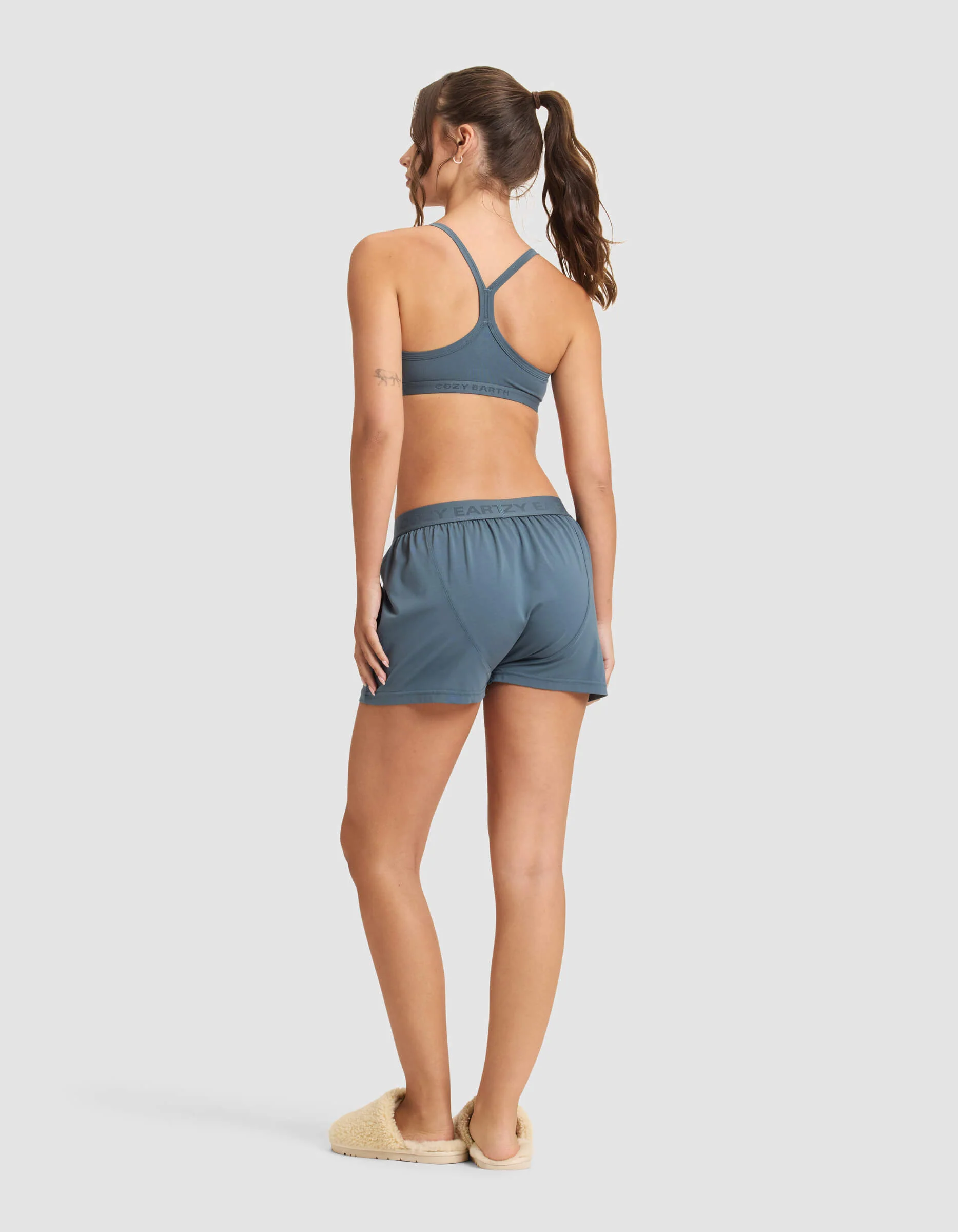 Women's First Layer Pajama Soft Bra & Boxer Short Set - Image 6