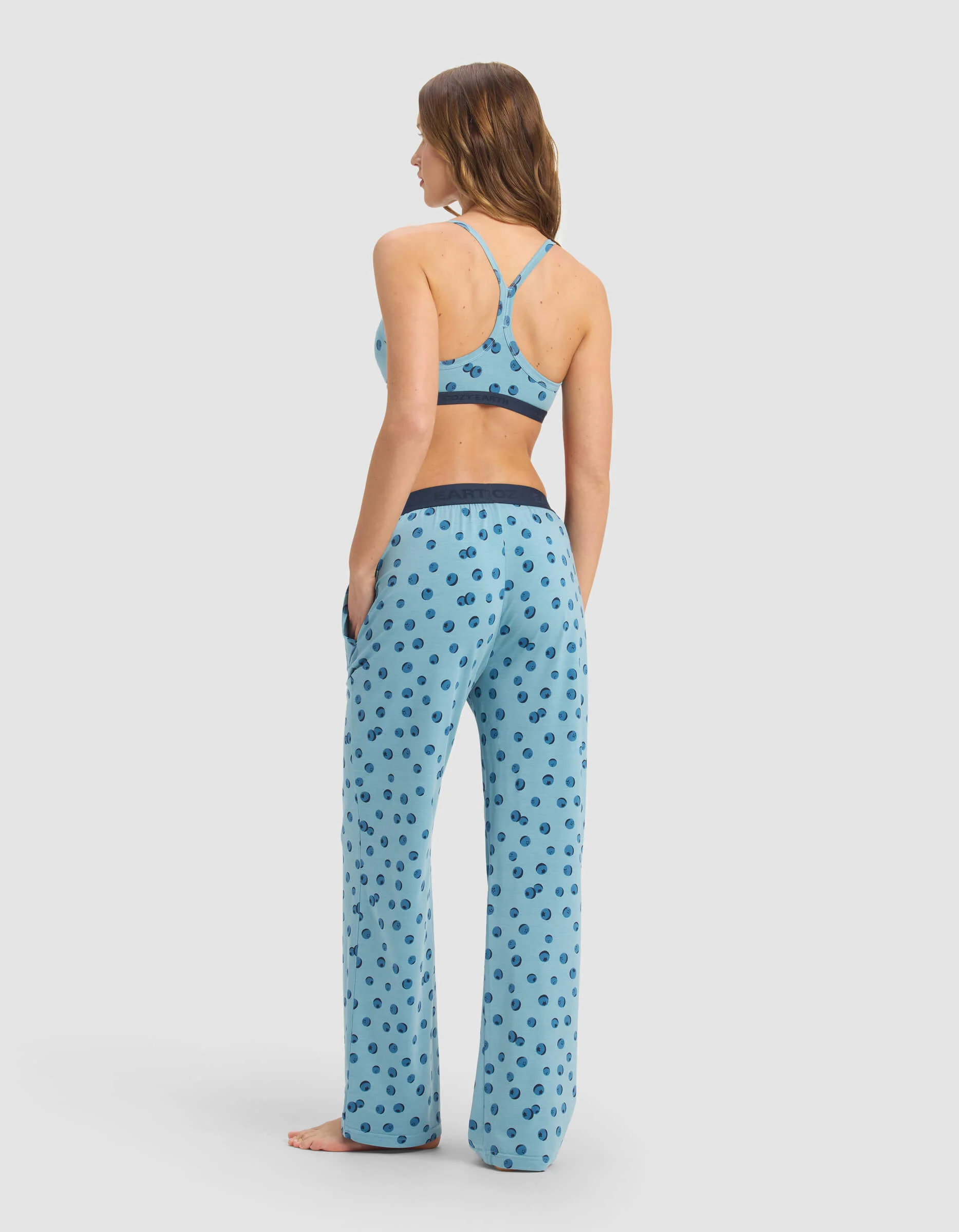 Women's First Layer Pajama Soft Bra & Pant Set - Image 38
