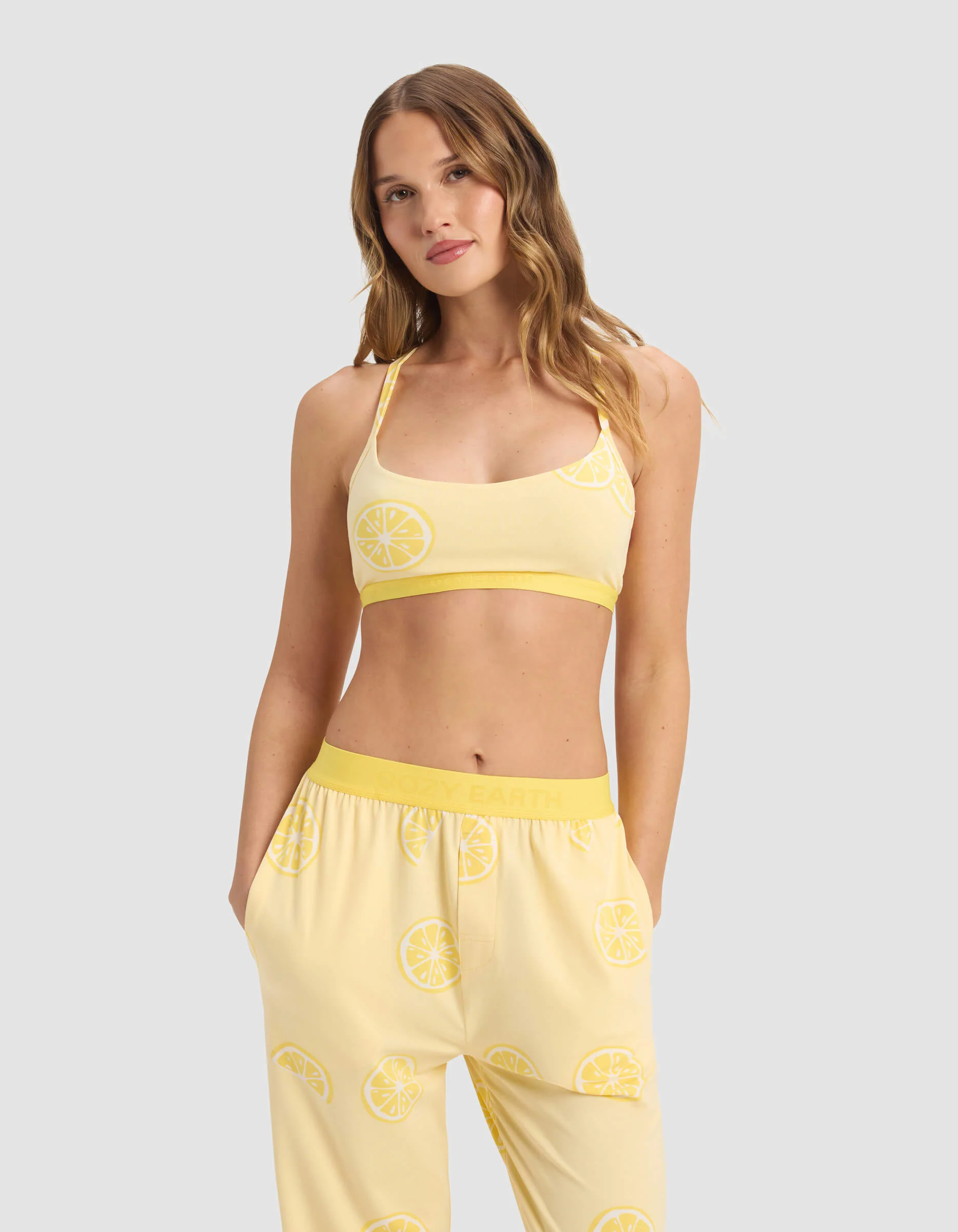 Women's First Layer Pajama Soft Bra & Pant Set - Image 46